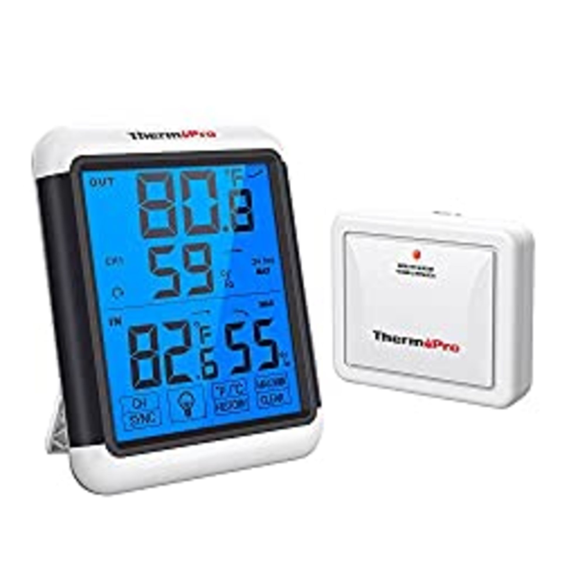 RRP £22.99 ThermoPro TP65 Digital Wireless Hygrometer Indoor Outdoor