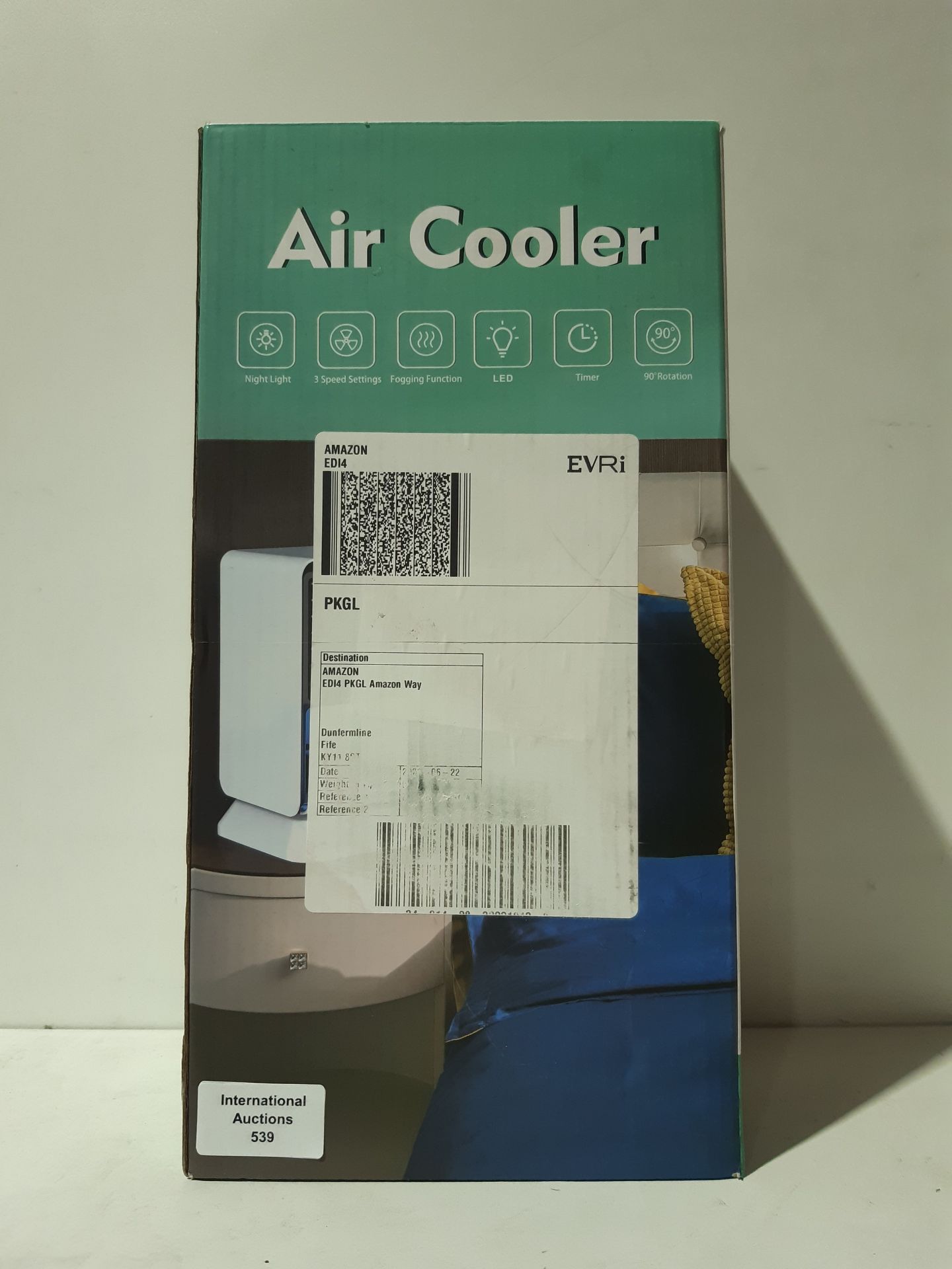 RRP £47.59 TedGem Air Cooler Portable - Image 2 of 2