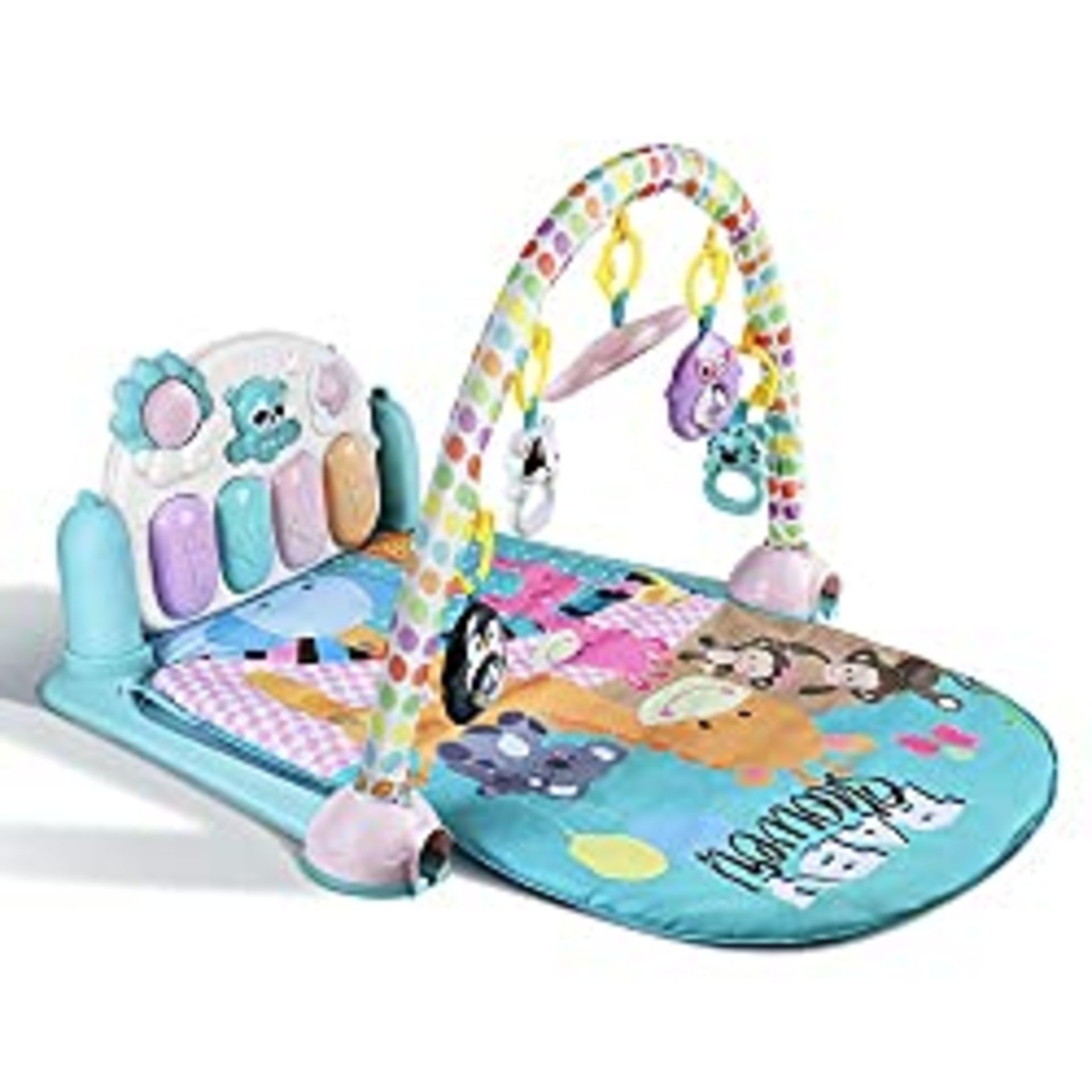 RRP £26.48 YISSVIC Baby Gym Piano Gym Baby Play Mat