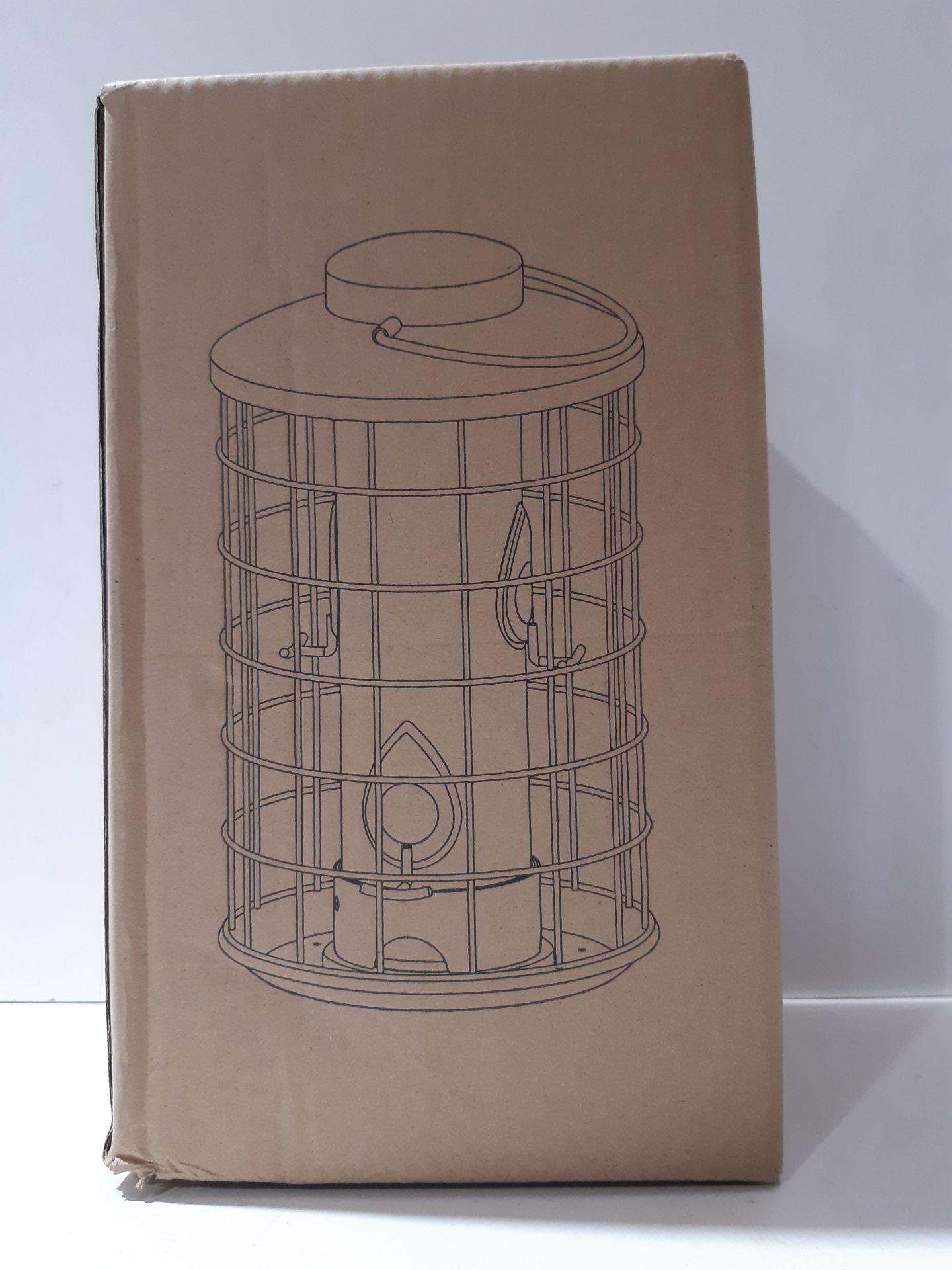 RRP £32.88 Caged Bird Feeder for Wild Birds Outside - Image 2 of 2