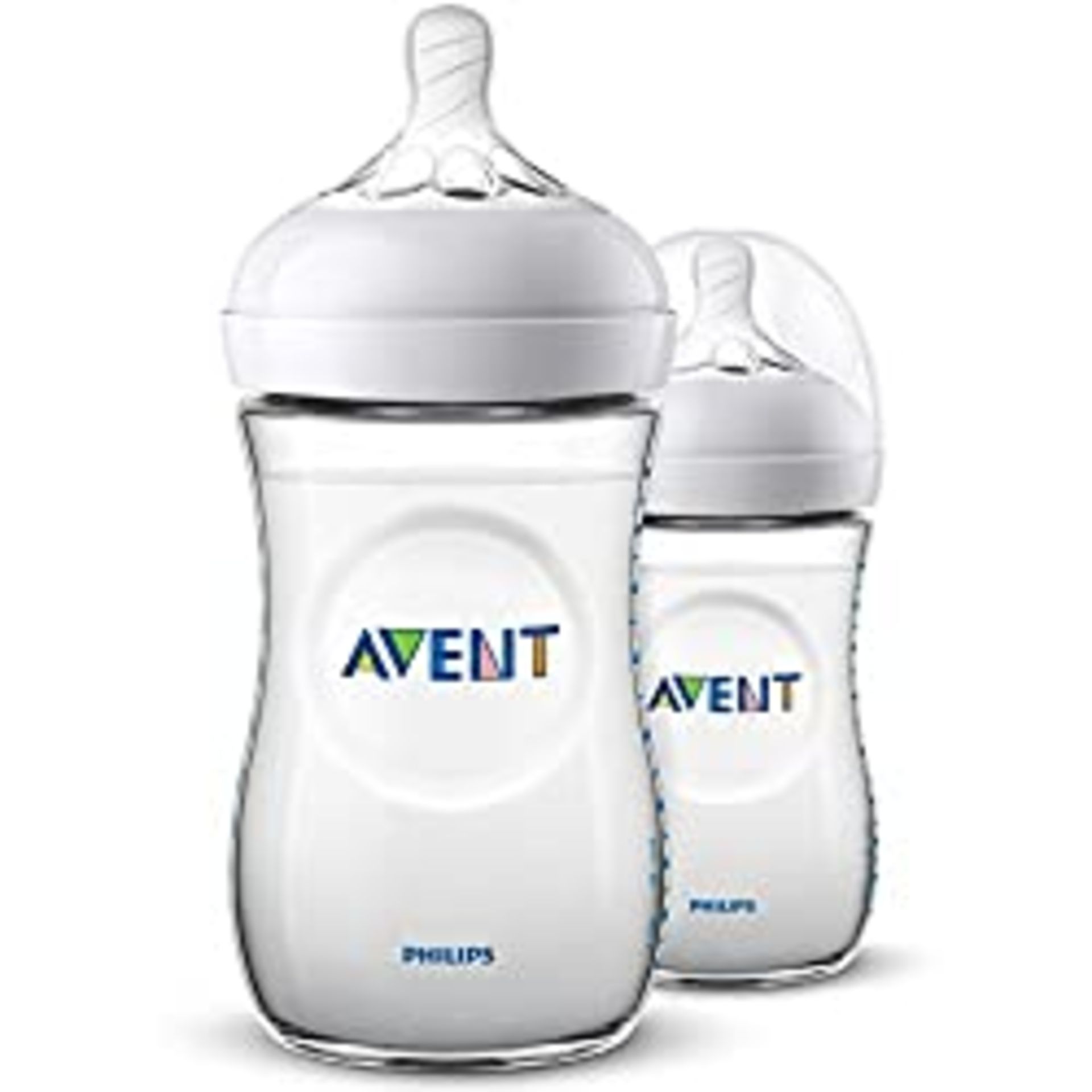 RRP £13.85 Philips Avent SCF033 / 27 - 260 ml (for 1 month & plus) natural baby bottle