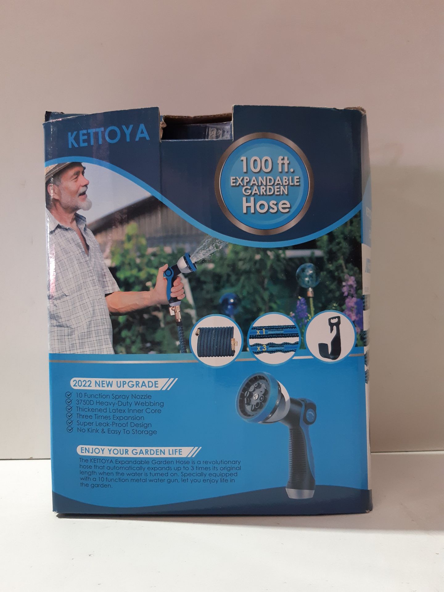 RRP £39.96 KETTOYA 100FT Expandable Garden Hose - Image 2 of 2