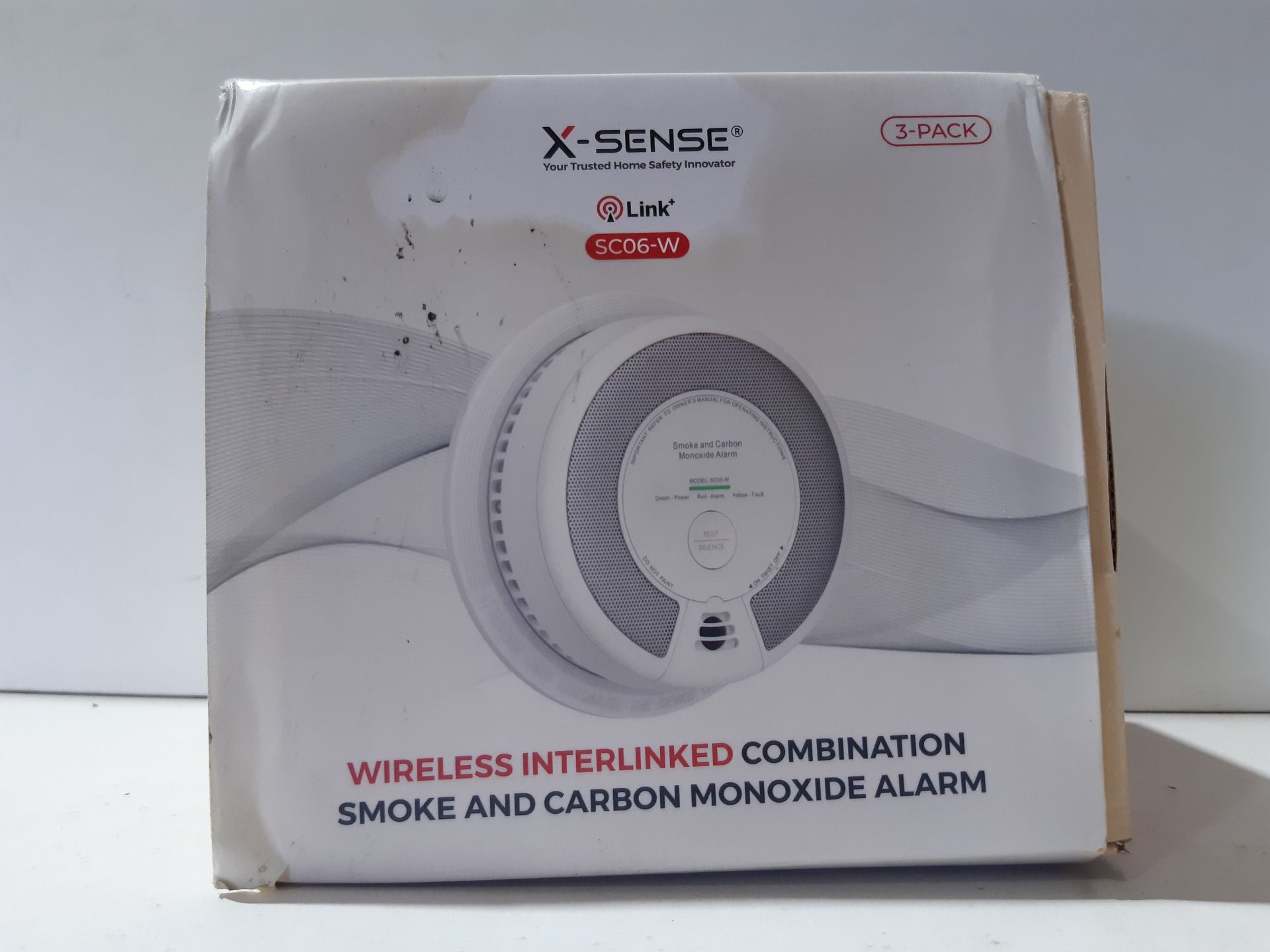 RRP £105.98 X-Sense Wireless Interlinked Combination Smoke and Carbon Monoxide Alarm - Image 2 of 2