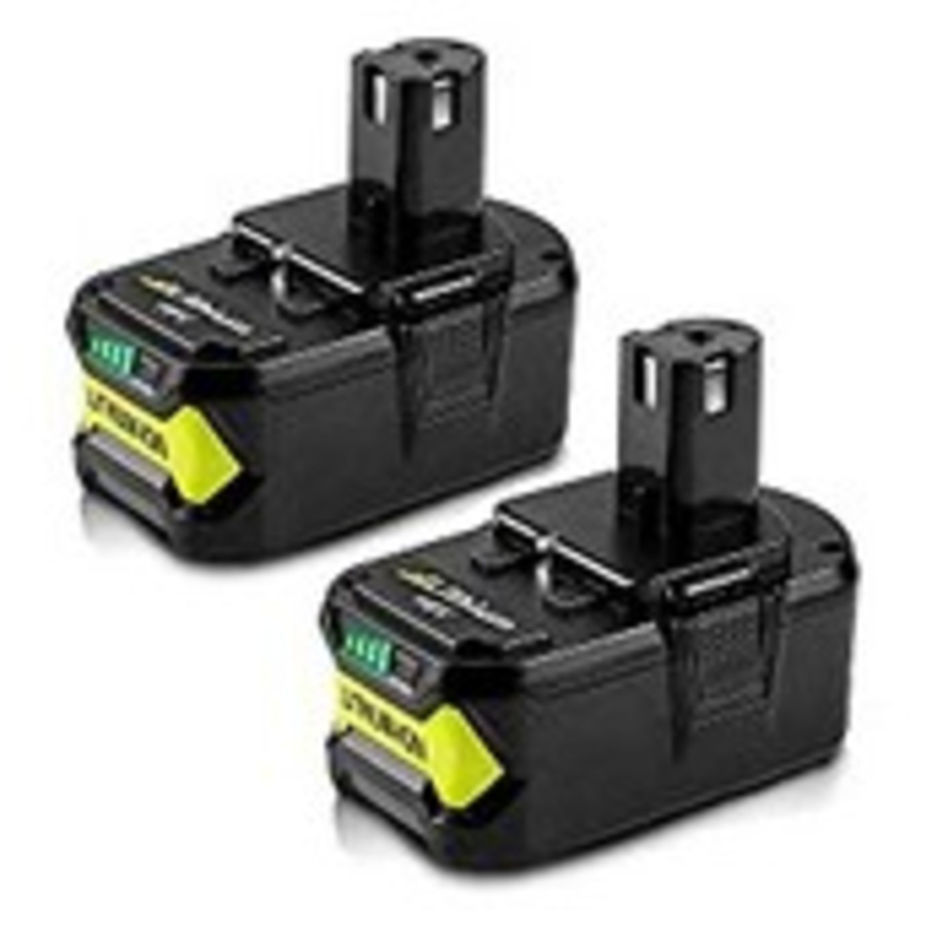 RRP £52.99 2 Pack 5.5Ah Replacement for Ryobi One Battery 18V
