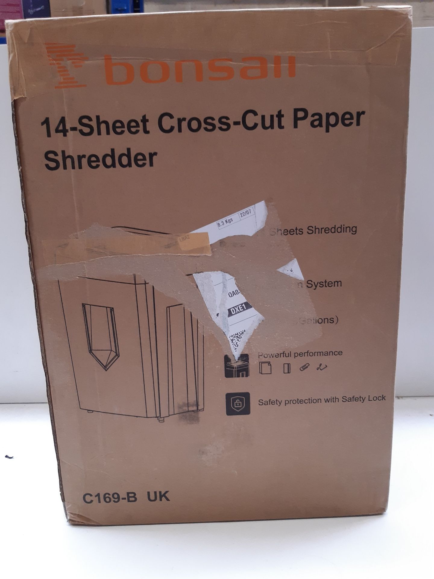 RRP £109.99 Bonsaii Office Shredder - Image 2 of 2