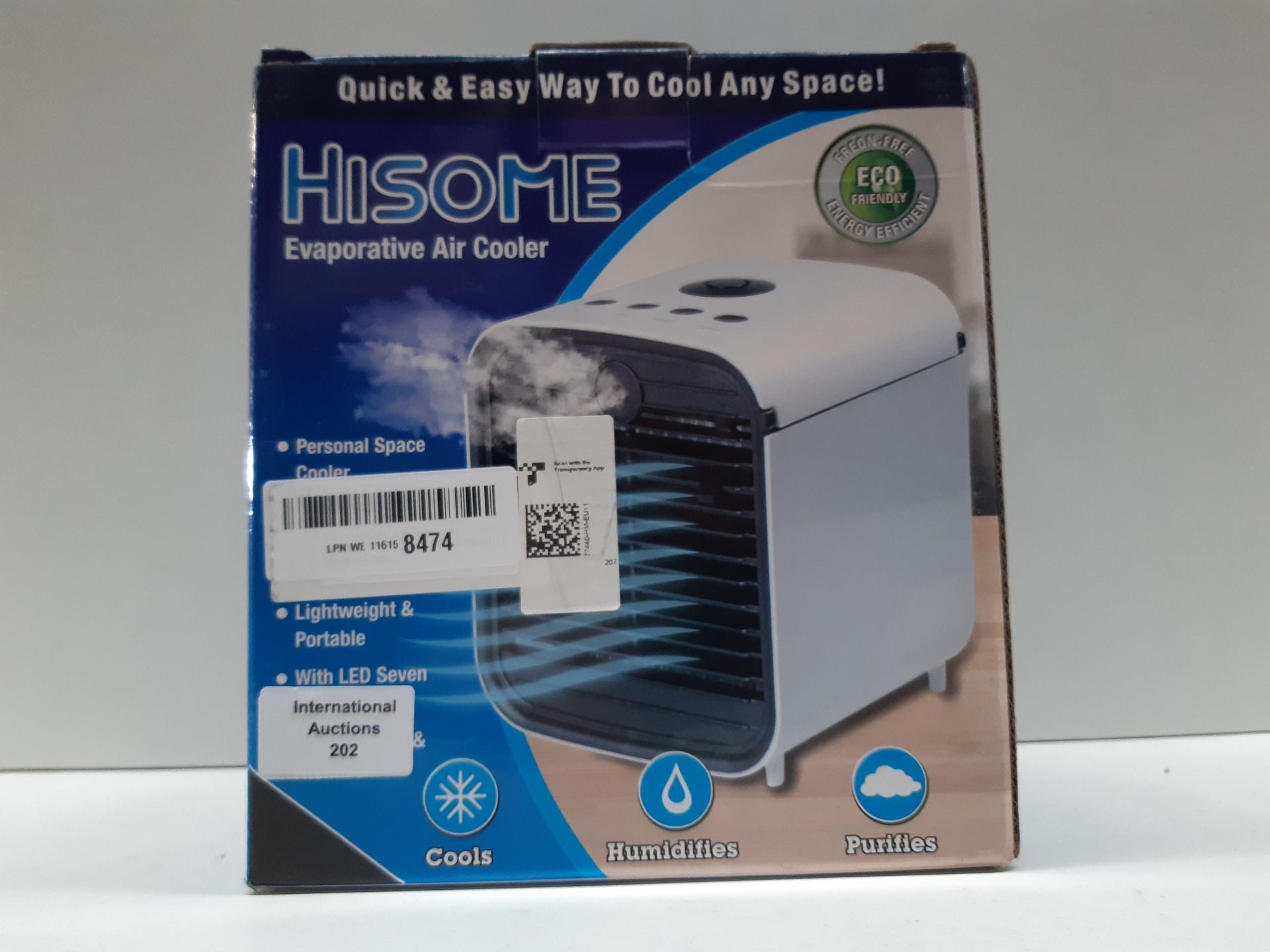 RRP £25.99 Portable Air Cooler - Image 2 of 2