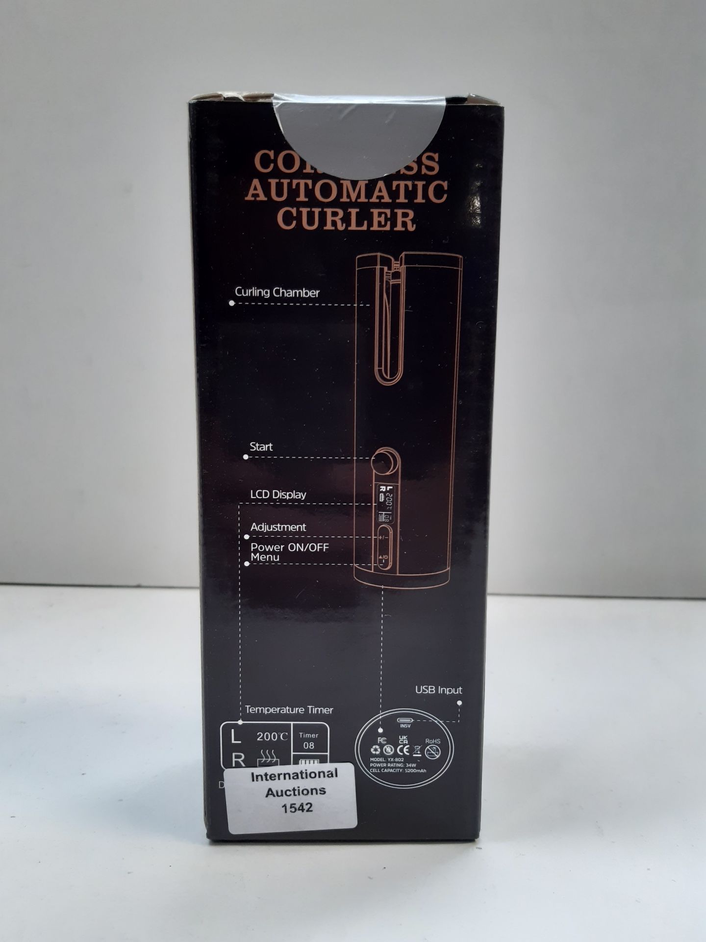 RRP £39.98 Cordless Hair Curler - Image 2 of 2