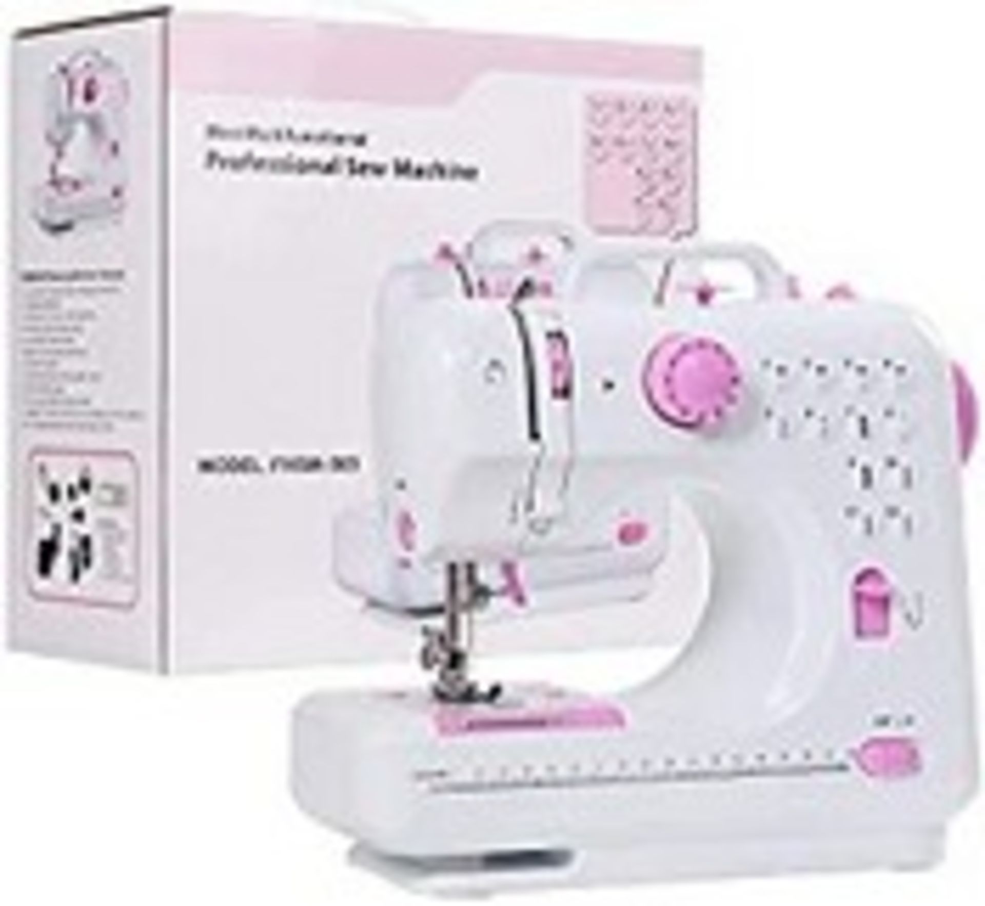 RRP £48.98 Portable Sewing Machine for Beginner Art Craft with
