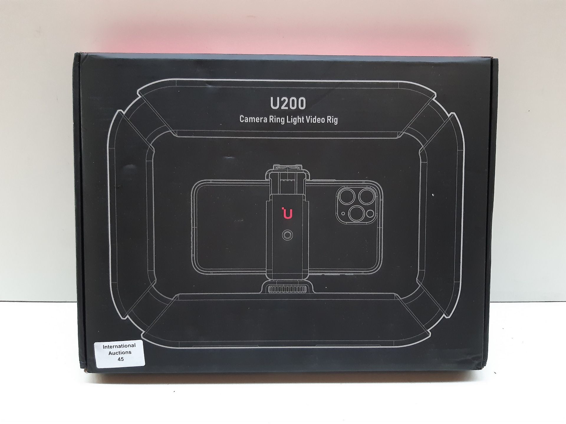 RRP £64.99 ULANZI U200 Ring Lamp Video Rig with Phone Holder and Built-in Power Bank - Image 2 of 2