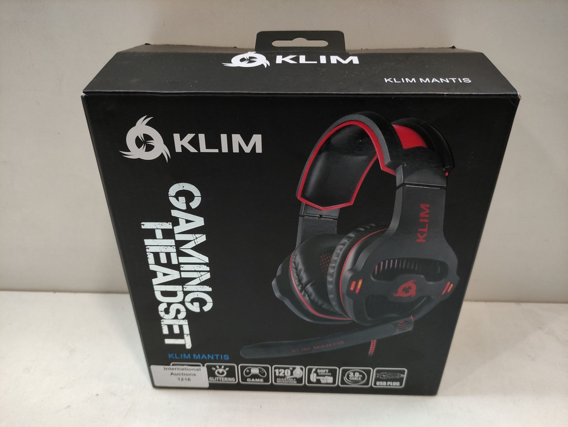 RRP £40.00 KLIM Mantis - Gaming Headset with Mic for PC - Image 2 of 2