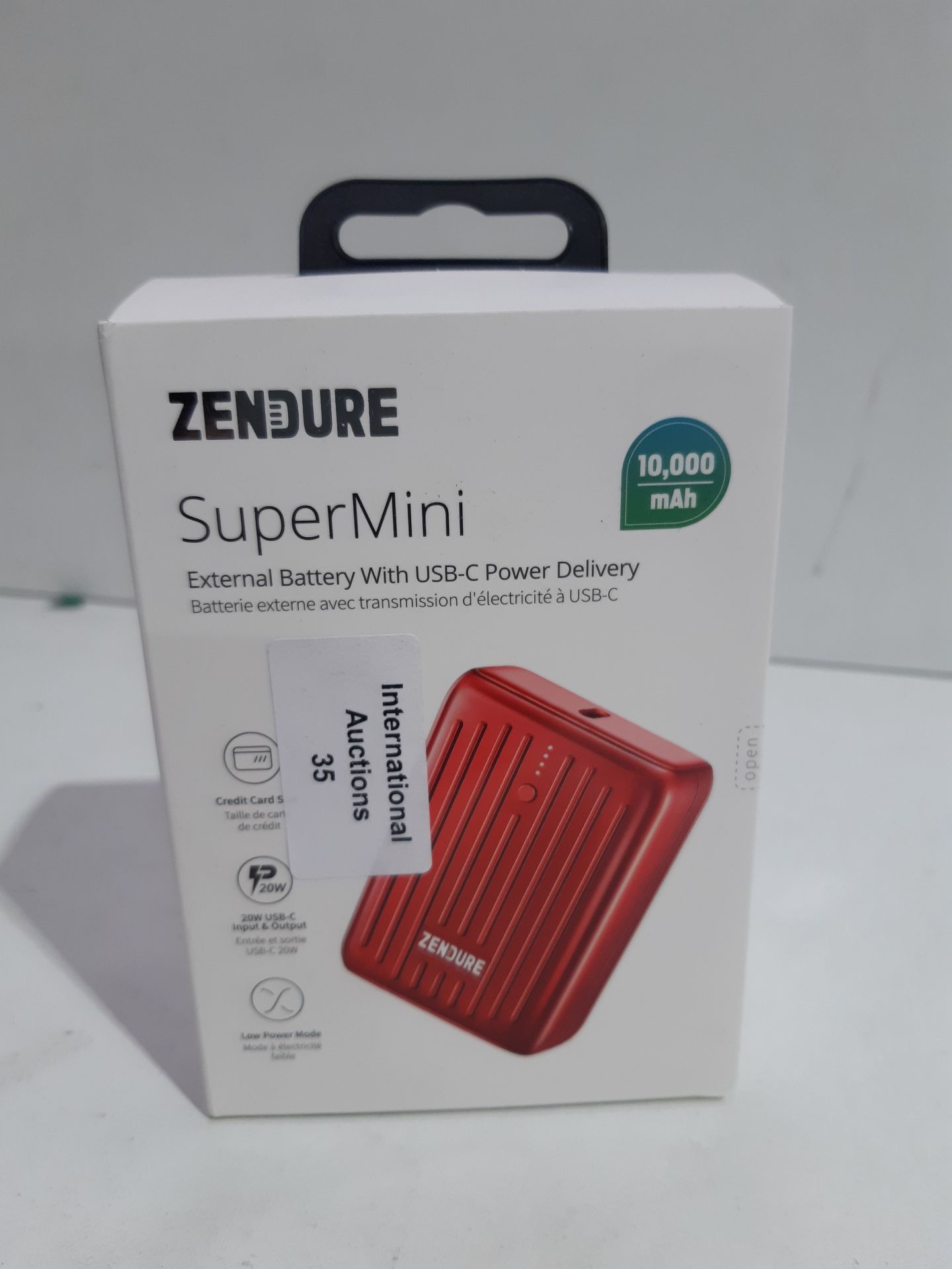 RRP £49.99 Zendure 10000mAh Small Power Bank Fast Charging PD20 - Image 2 of 2