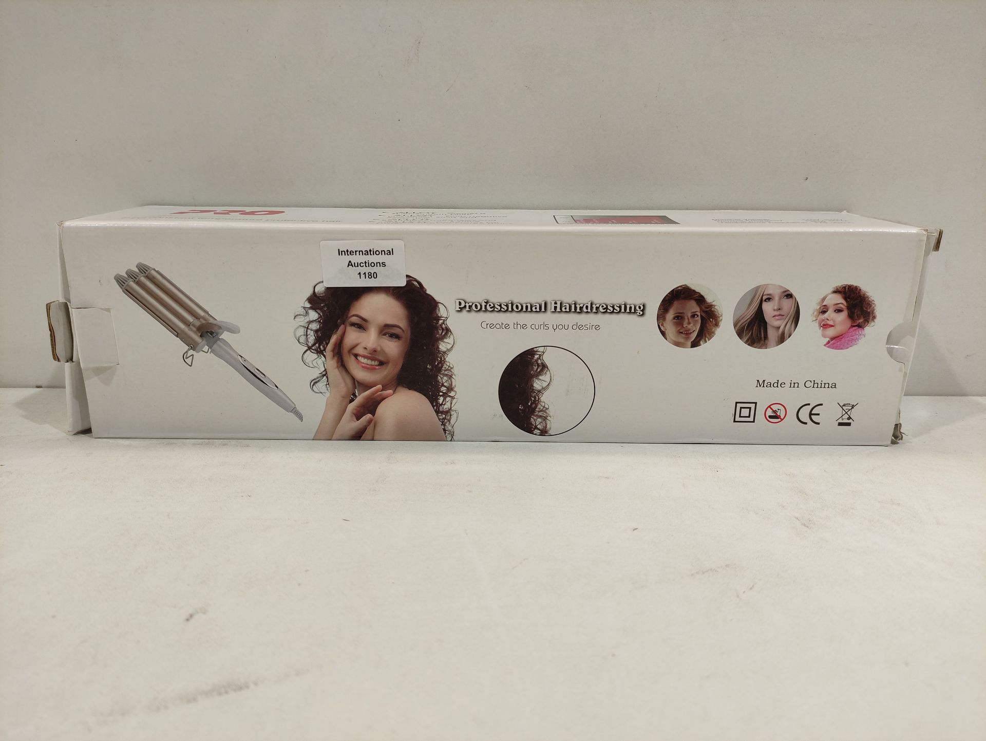 RRP £17.99 Hair Waver 3 Barrel Hair Curler Curling Iron with Two Speed Temperature Control - Image 2 of 2