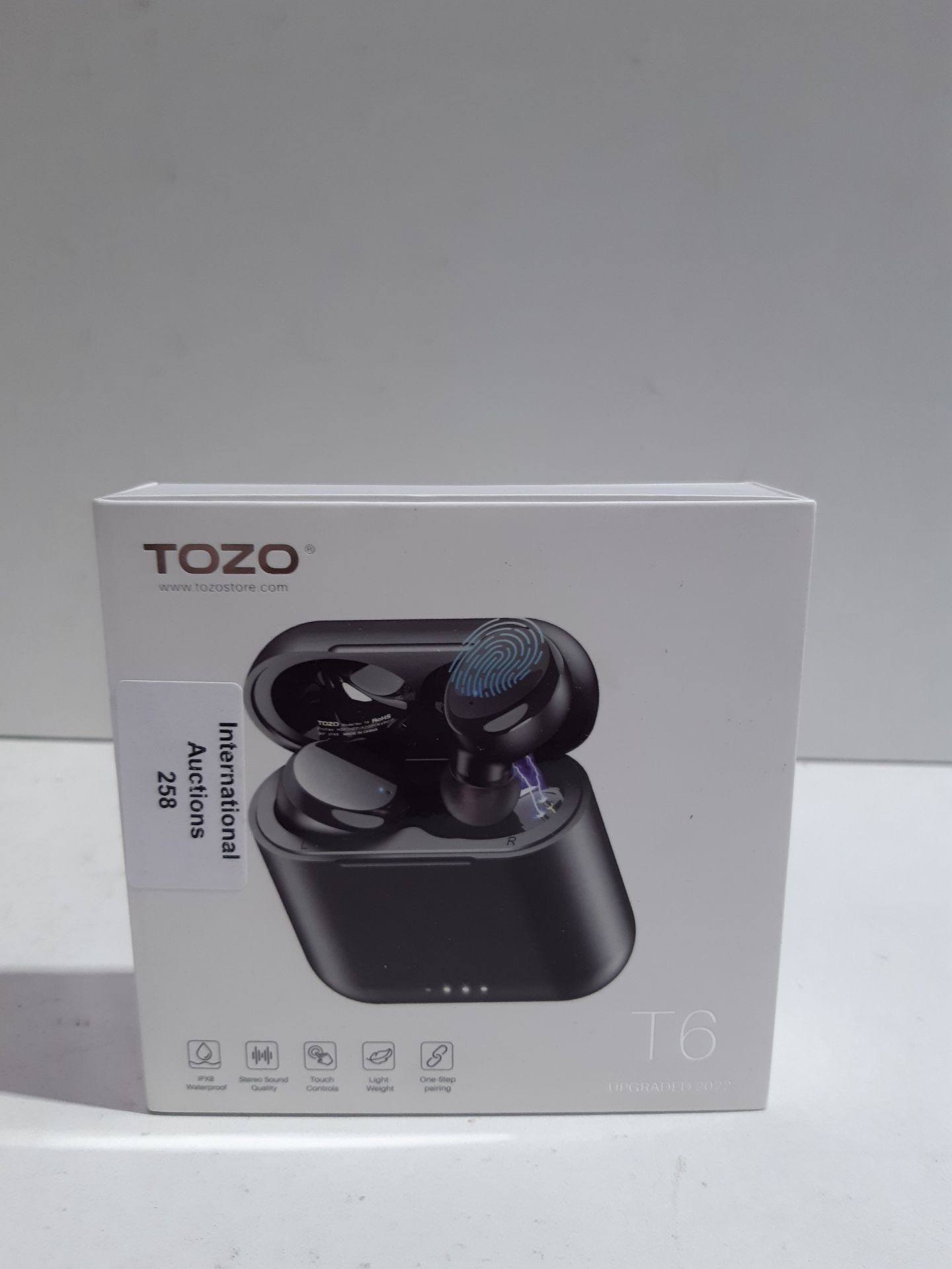 RRP £30.36 TOZO T6 True Wireless Earbuds Bluetooth Headphones - Image 2 of 2