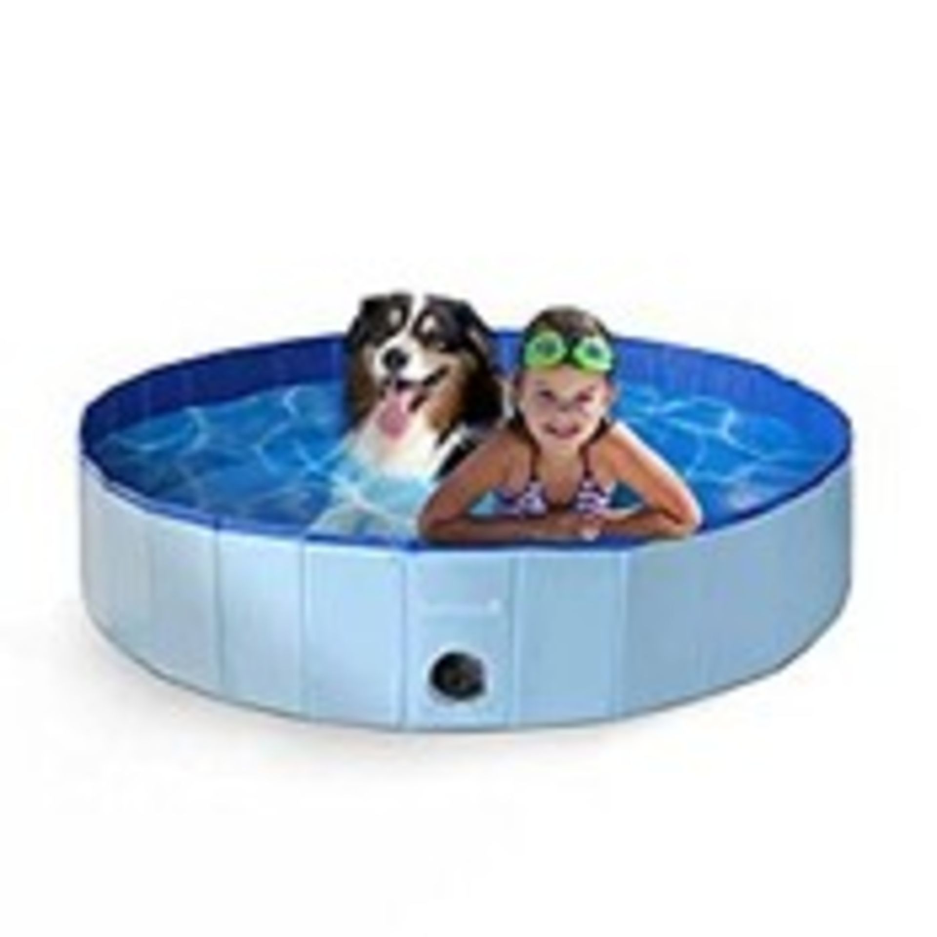 RRP £38.99 Furdreams Foldable Pet Swimming Pool