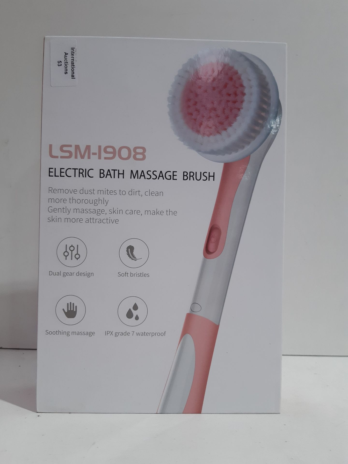 RRP £39.98 Bestcool Electric Body Brush Set - Image 2 of 2