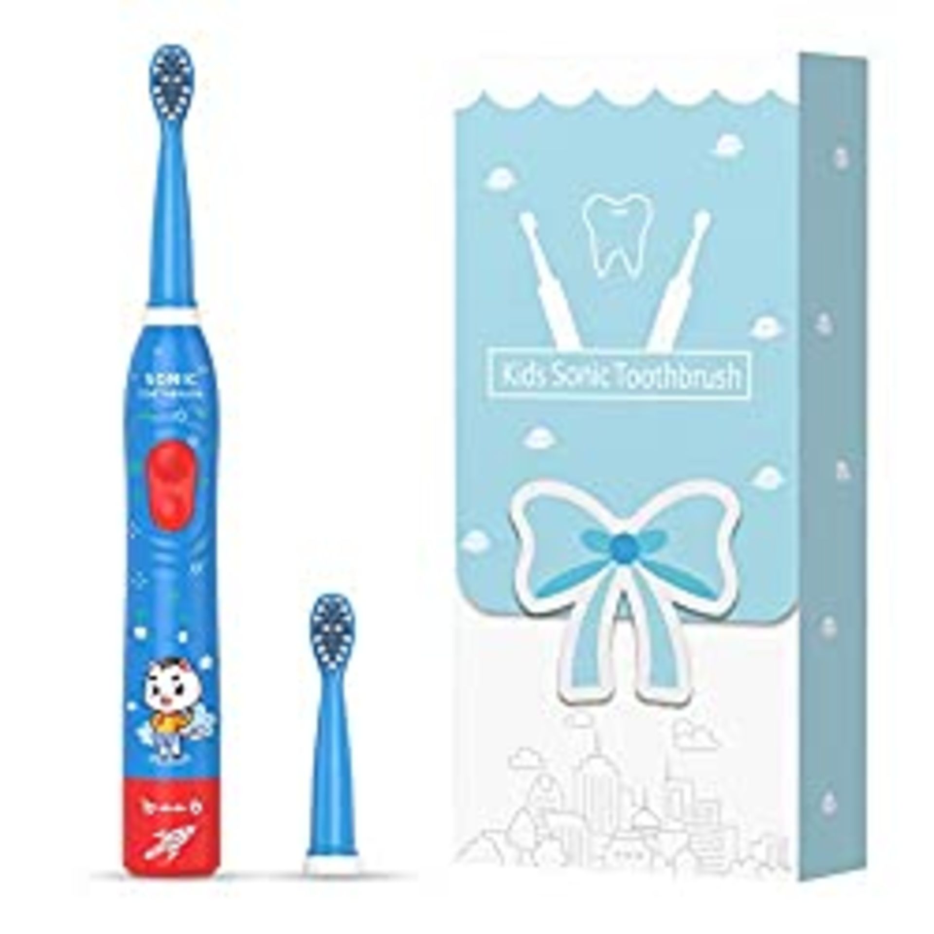 RRP £13.63 Kids Sonic Electric Toothbrush