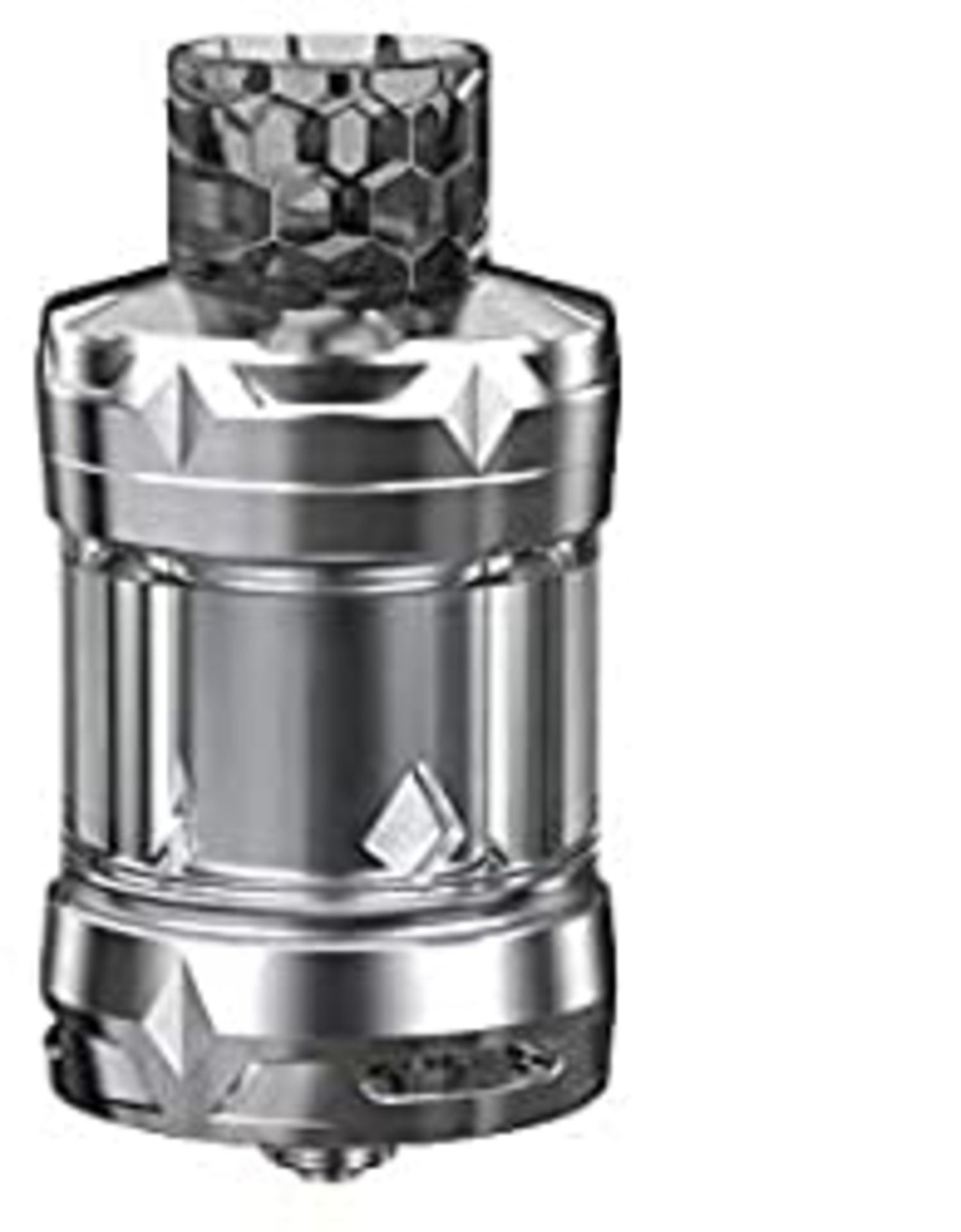 RRP £31.99 Aspire Odan Tank Odan Sub Ohm Tank (Silver/Stainless Steel) - Nicotine Free