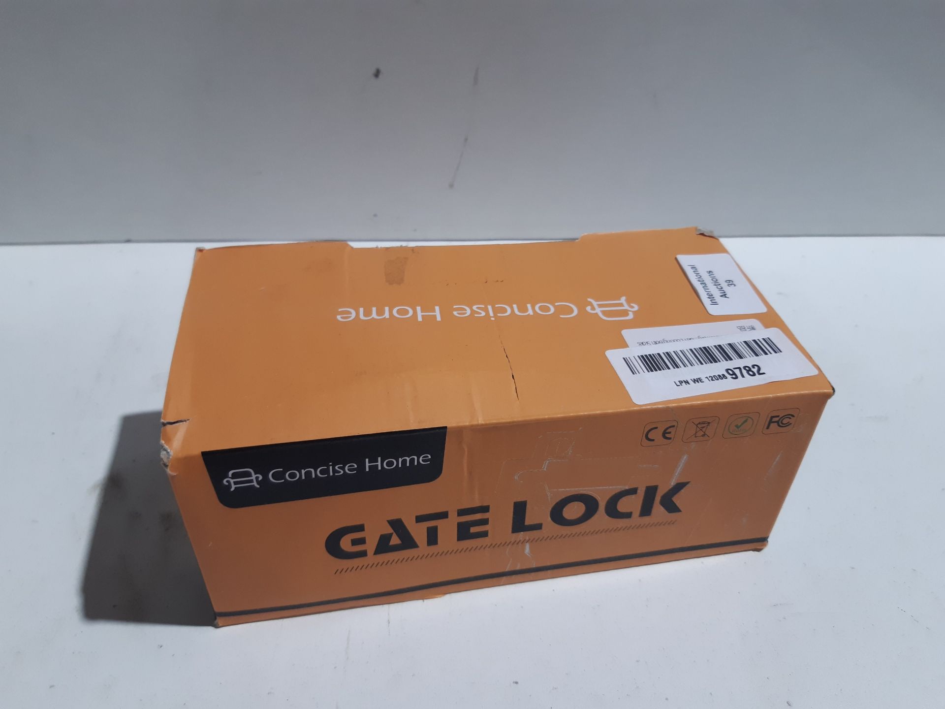 RRP £23.78 Concise Home 70mm Big Double Long Throw Gate Lock 5 - Image 2 of 2