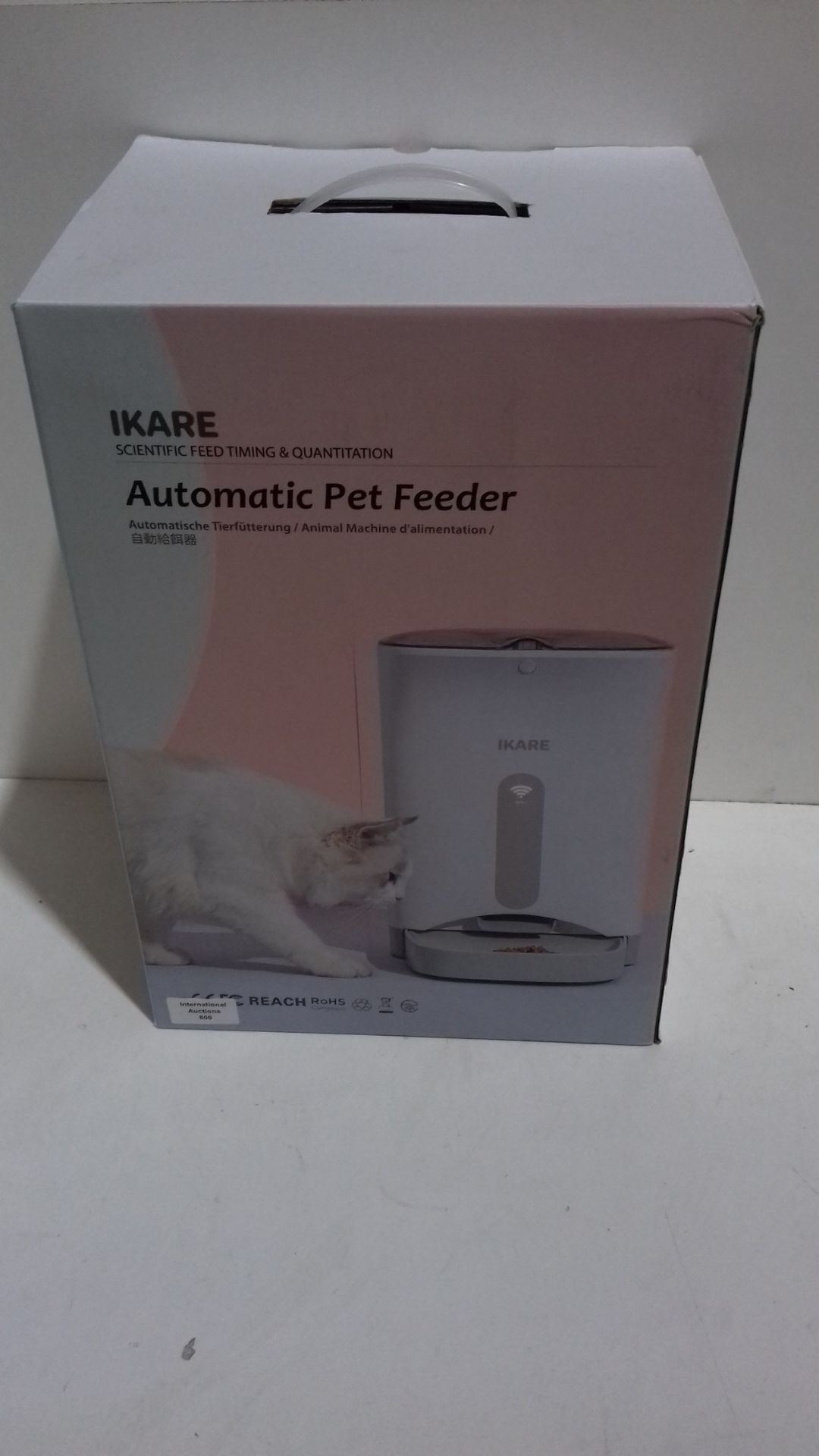 RRP £49.39 IKARE Automatic Pet Feeder for Cats and Dogs - Image 2 of 2