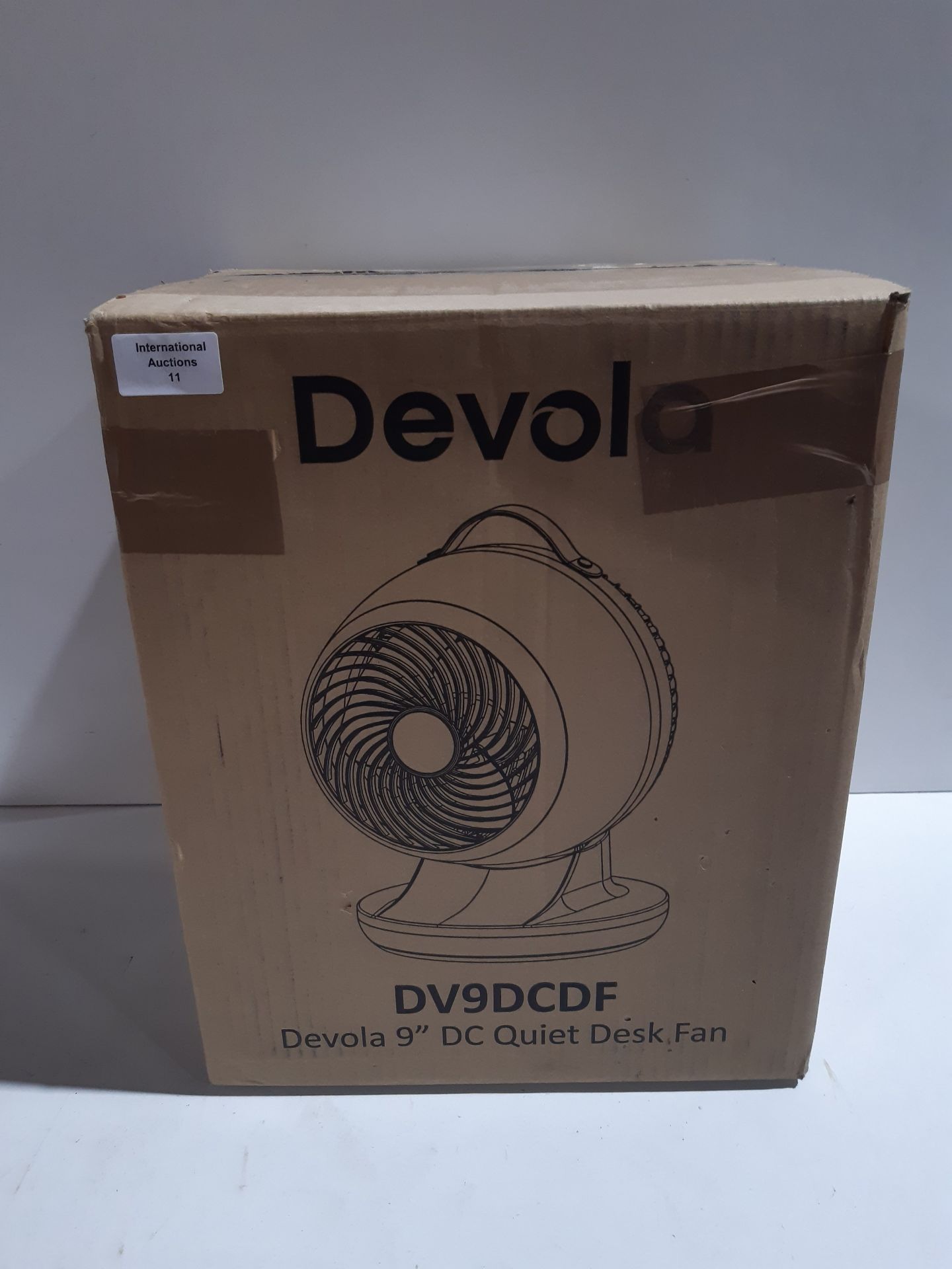 RRP £58.94 Devola 9" Desk Fan - Image 2 of 2