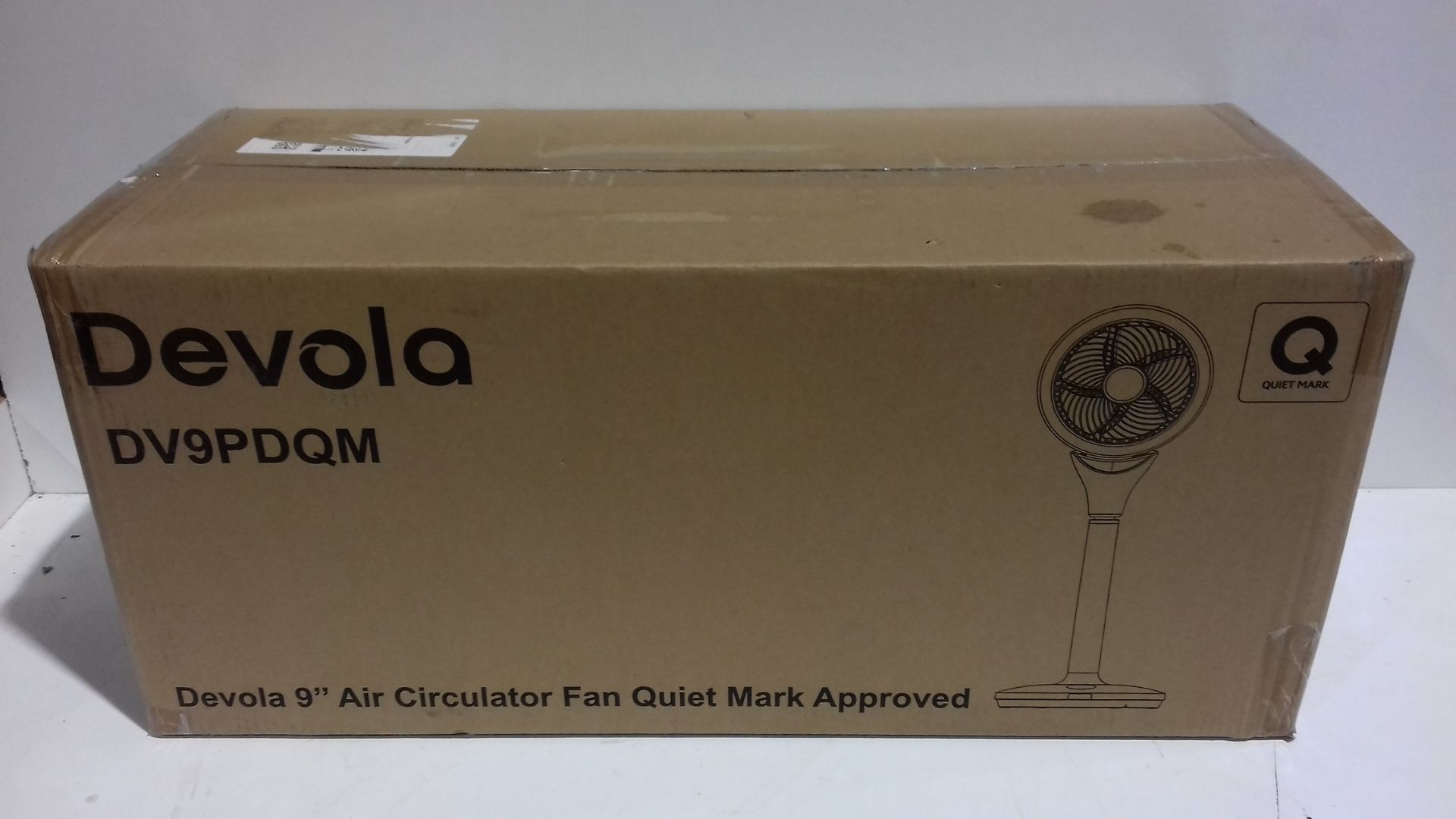 RRP £68.99 Devola DC Pedestal Air Circulator Fan with Remote Control - Image 2 of 2