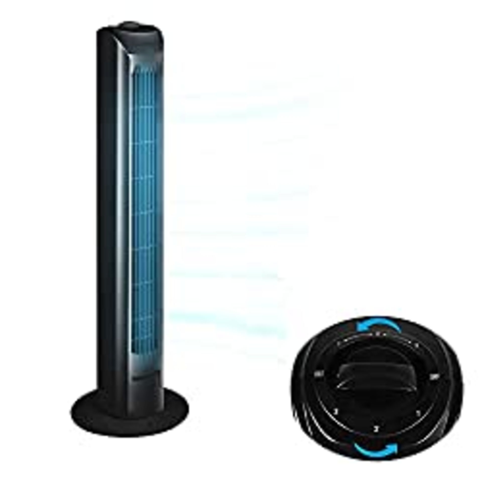 RRP £38.99 Tower Fan Electric Fans Quiet Cooling 32-inch 3 Speed