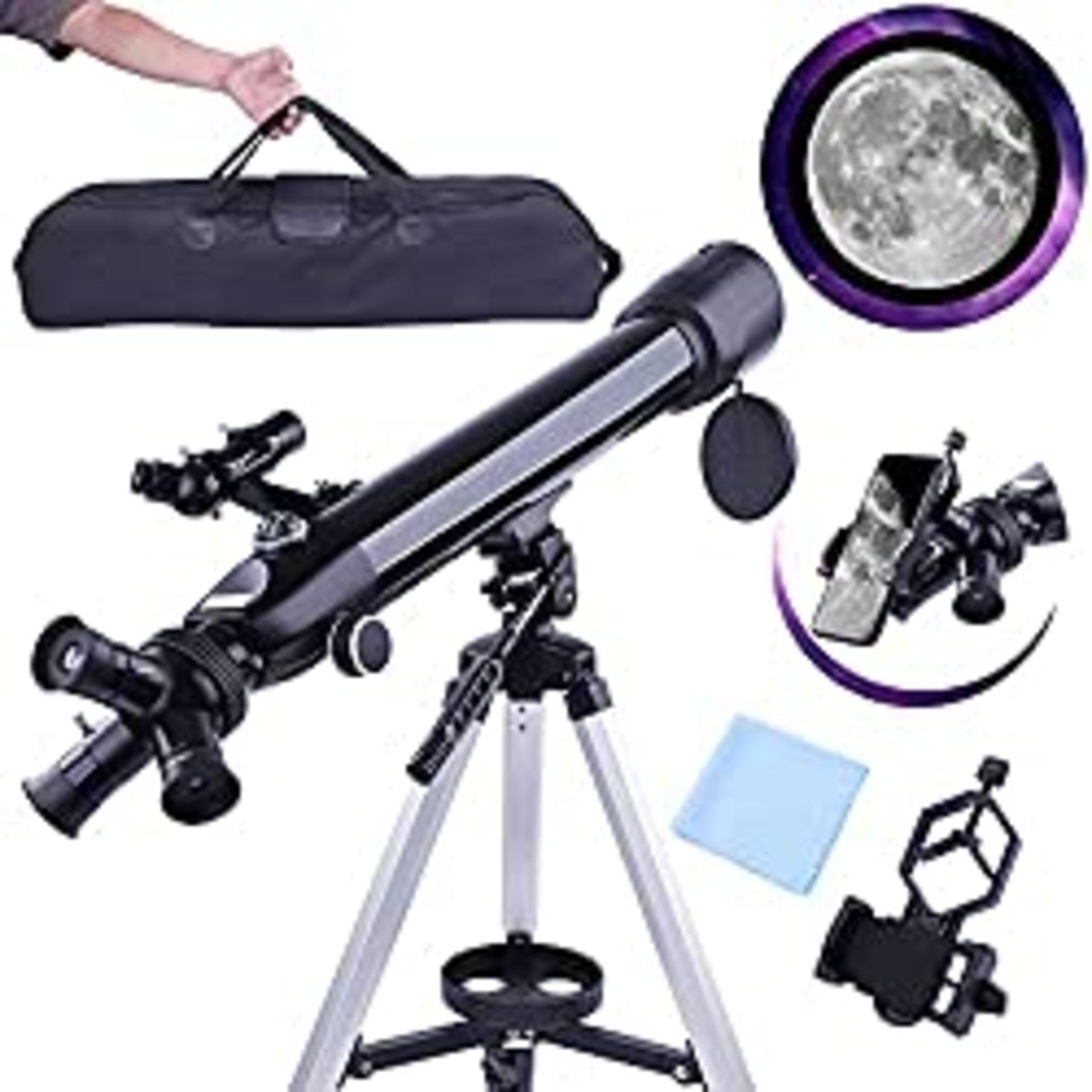 RRP £159.98 NOCOEX Telescope for Adults Astronomy