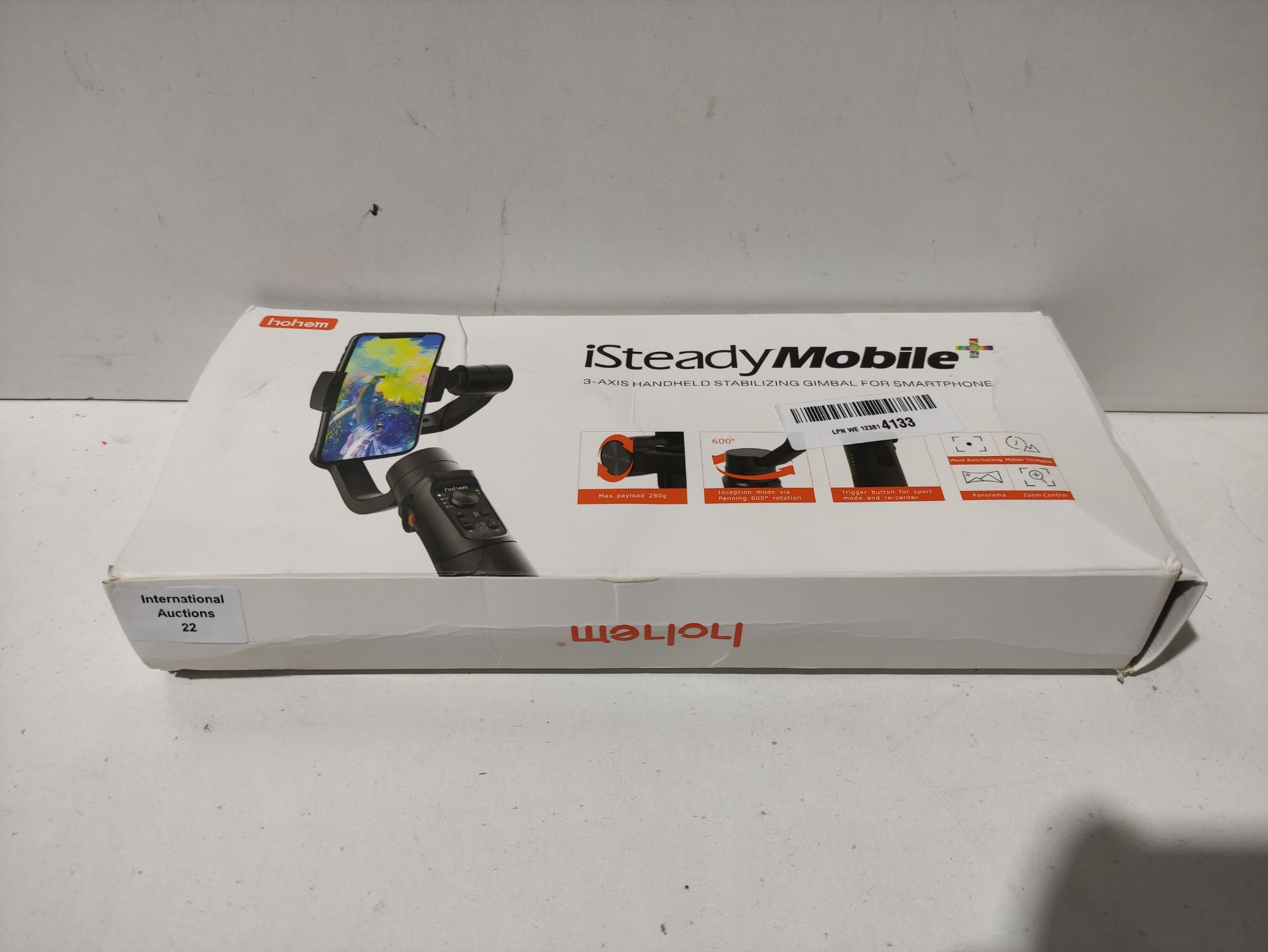 RRP £89.00 Smartphone Gimbal Hohem iSteady Mobile+ - Image 2 of 2