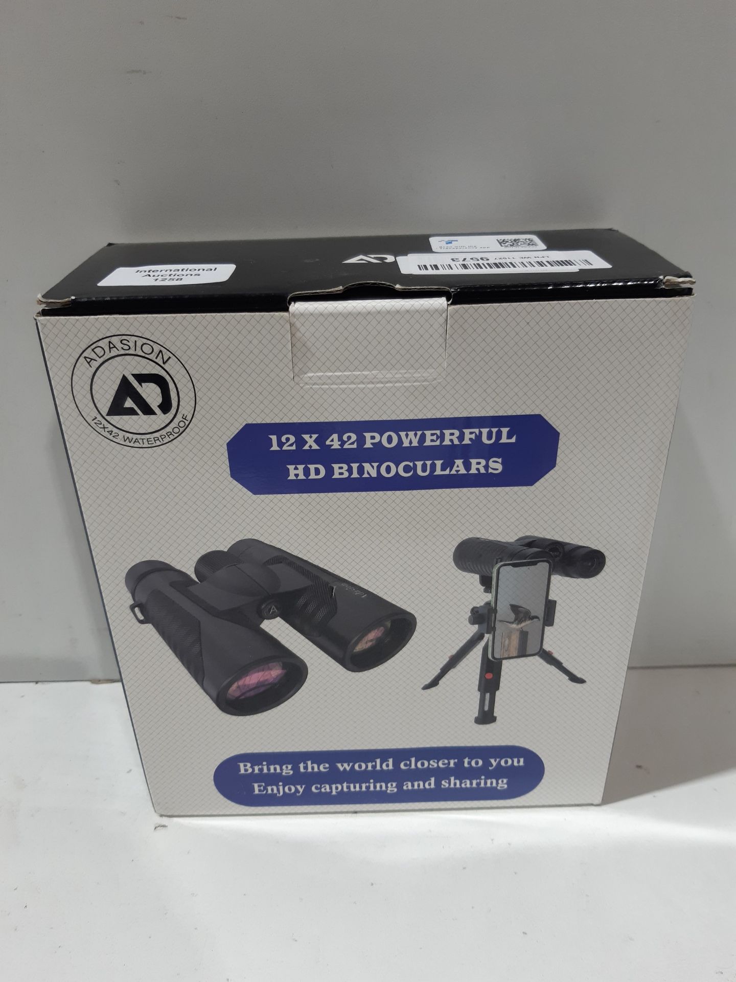 RRP £59.45 12x42 High Definition Binoculars for Adults with Phone - Image 2 of 2