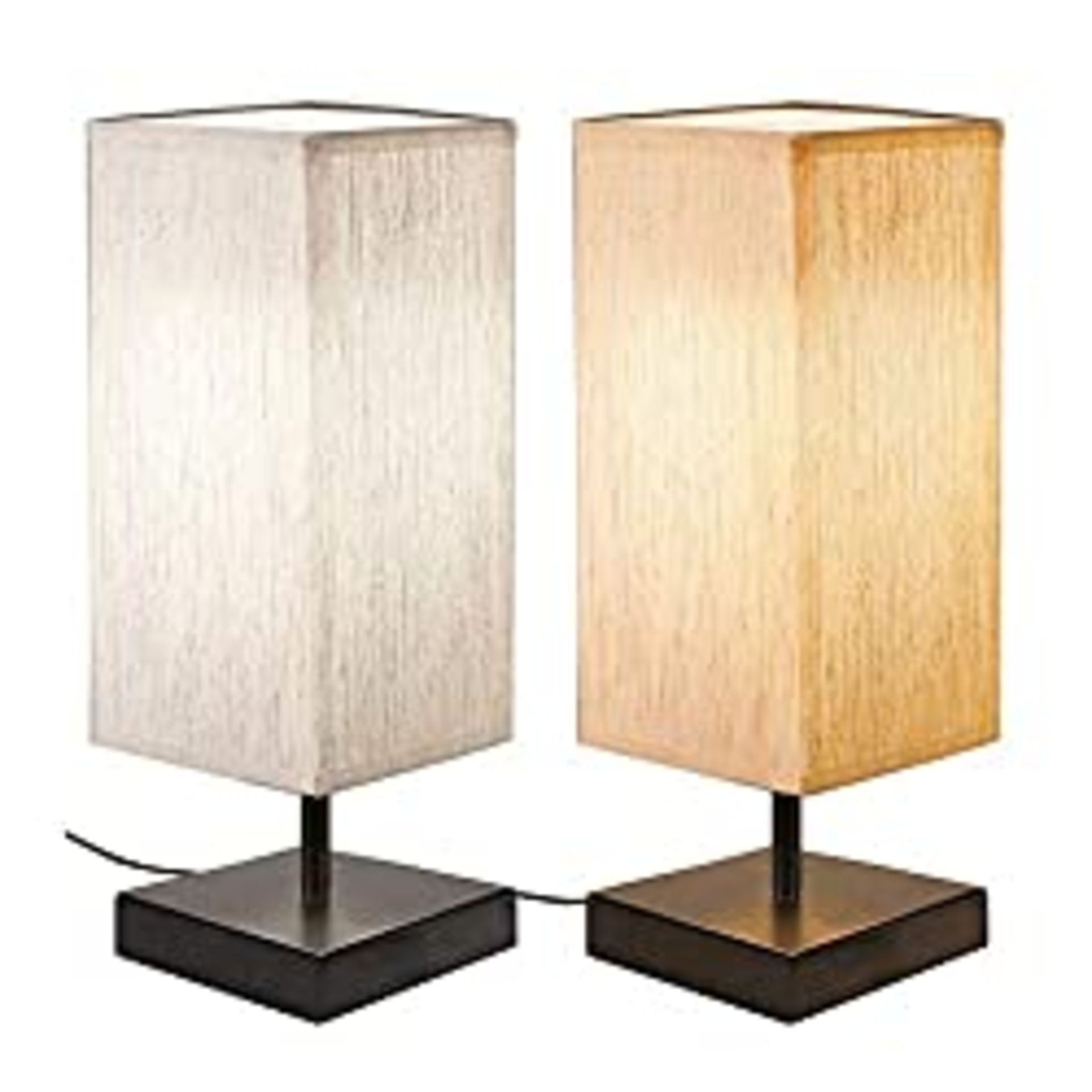 RRP £38.28 Bedside Lamps Set of 2