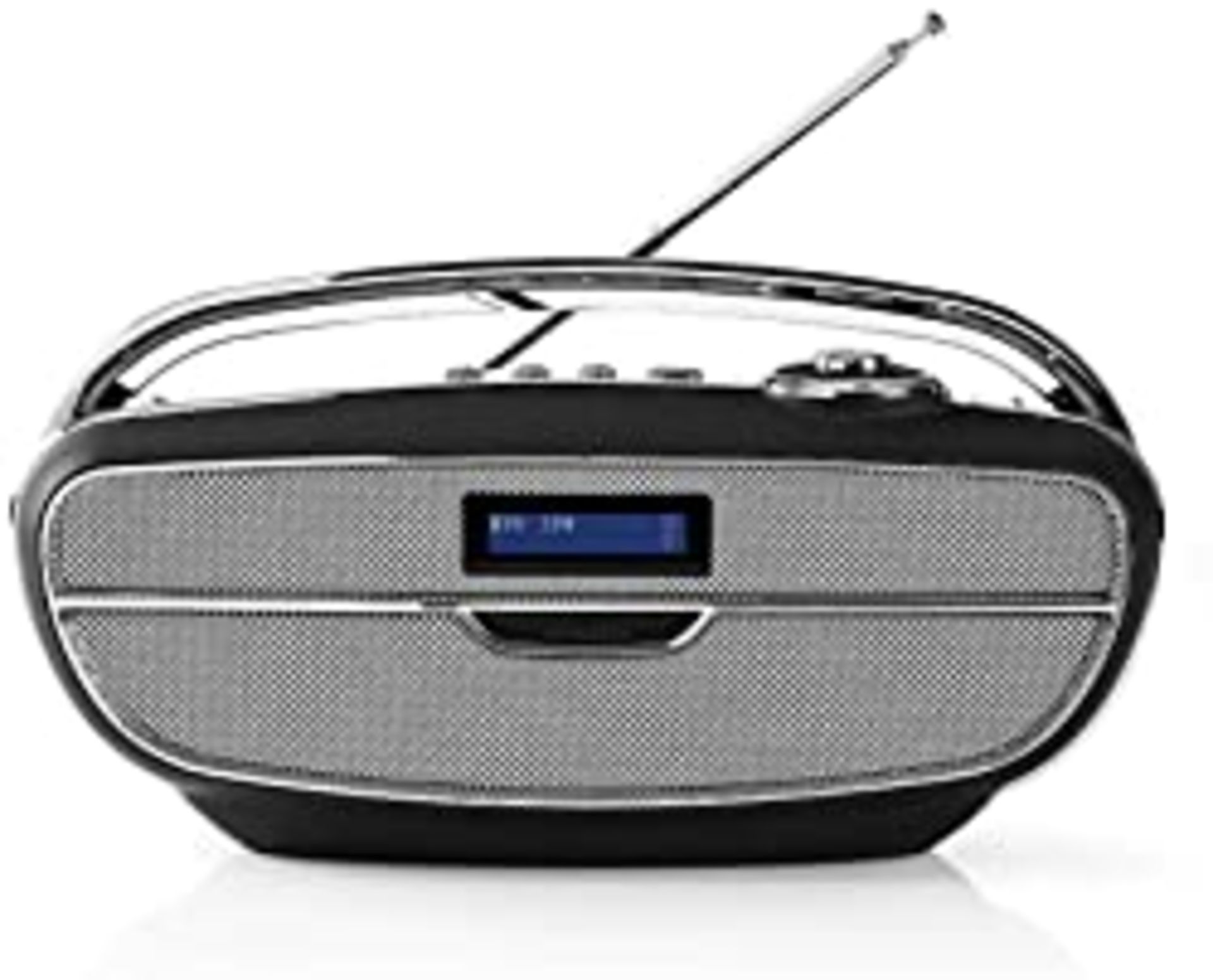 RRP £24.74 Portable Digital DAB+ / FM Radio with Bluetooth Wireless Technology