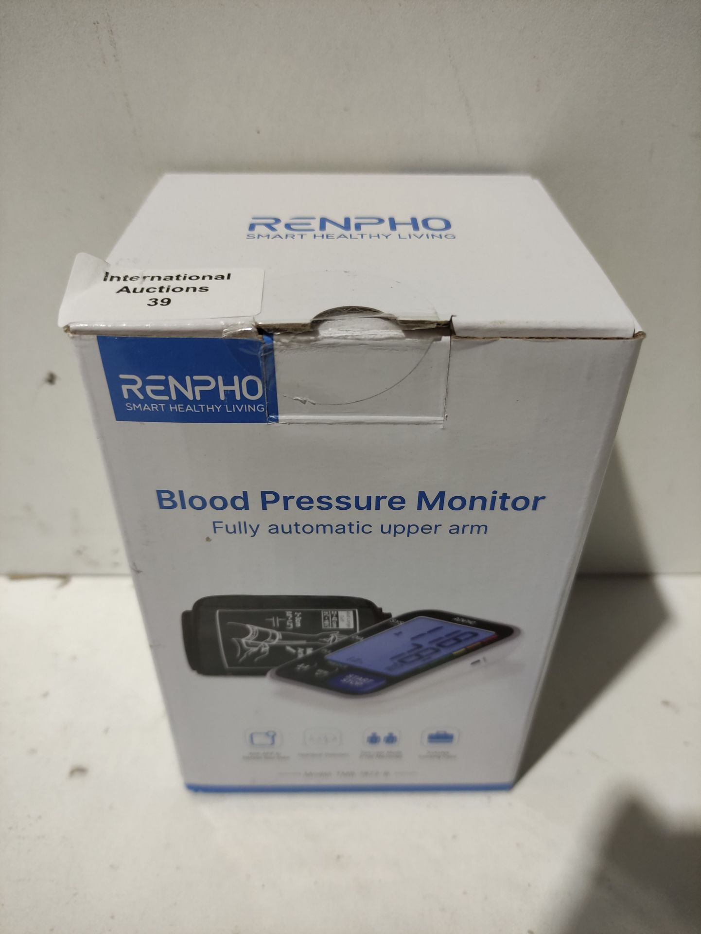 RRP £34.99 RENPHO Smart Blood Pressure Monitor - Wireless Upper Arm Blood Pressure Machine - Image 2 of 2