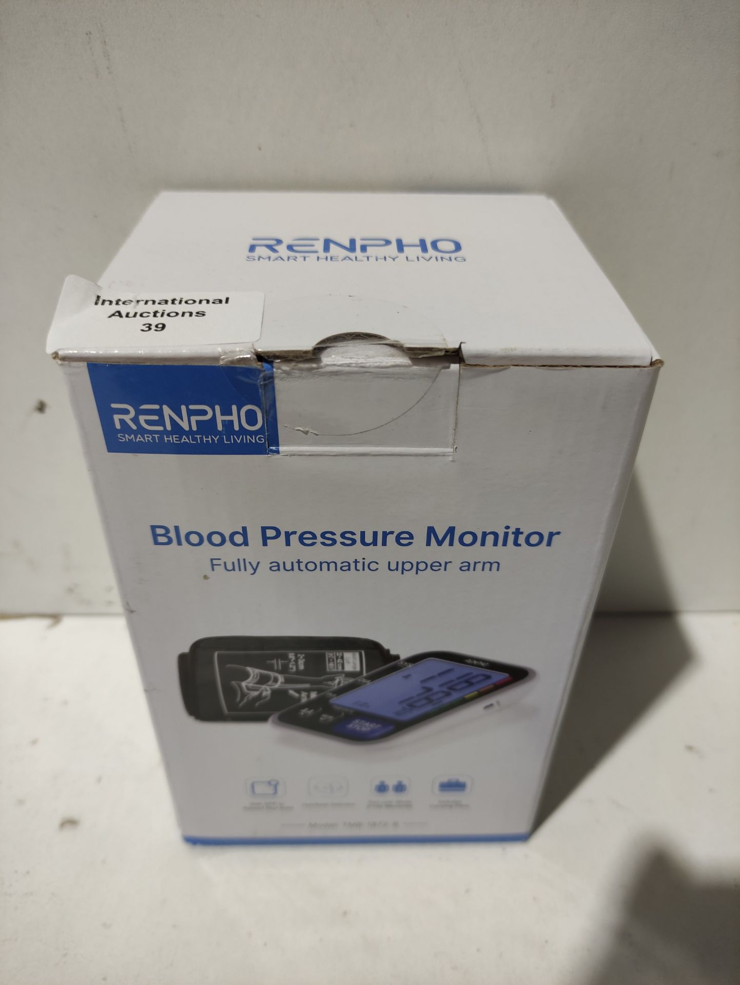 RRP £34.99 RENPHO Smart Blood Pressure Monitor - Wireless Upper Arm Blood Pressure Machine - Image 2 of 2