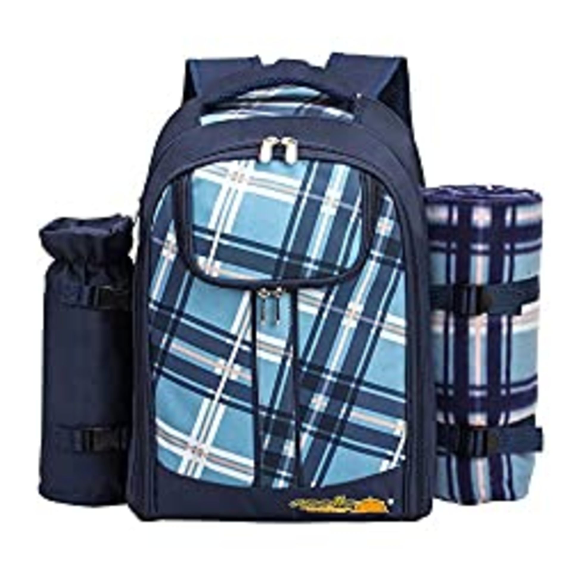 RRP £42.30 apollo walker 2 Person Blue Picnic Backpack Hamper