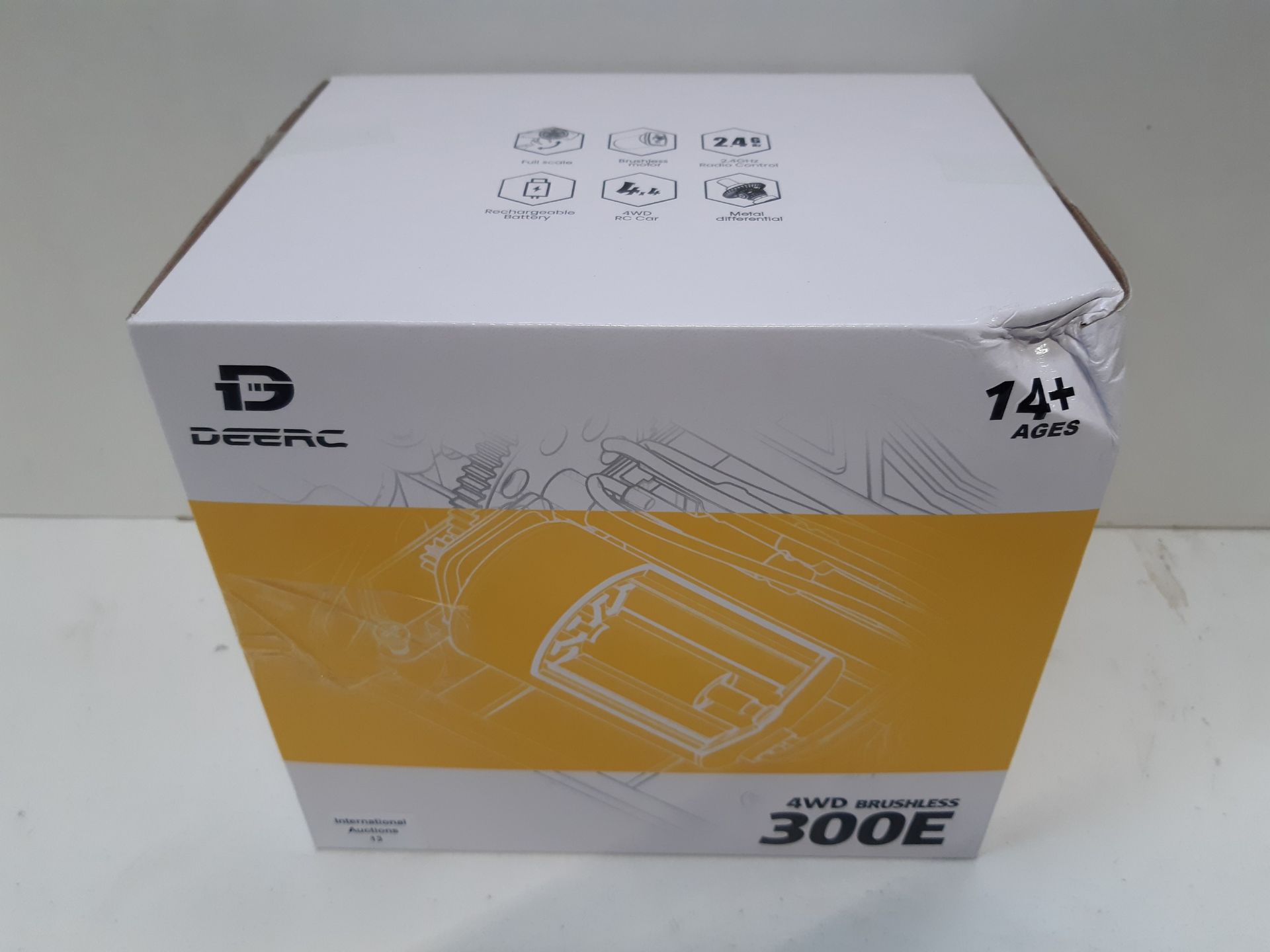 RRP £119.99 DEERC Brushless RC Cars 60KM/H High Speed Remote Control - Image 2 of 2