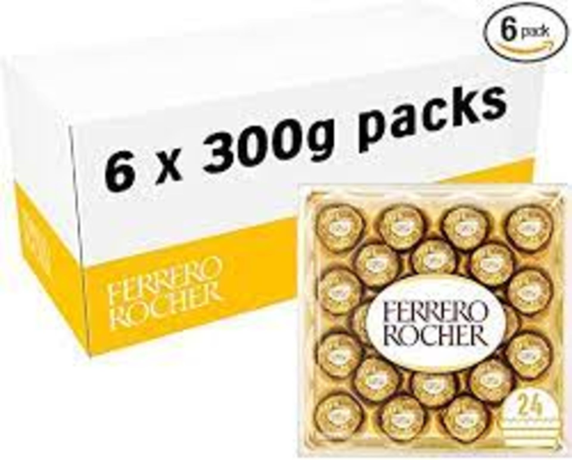 £49.69 BOXED FERRERO ROCHER 6 X 300G