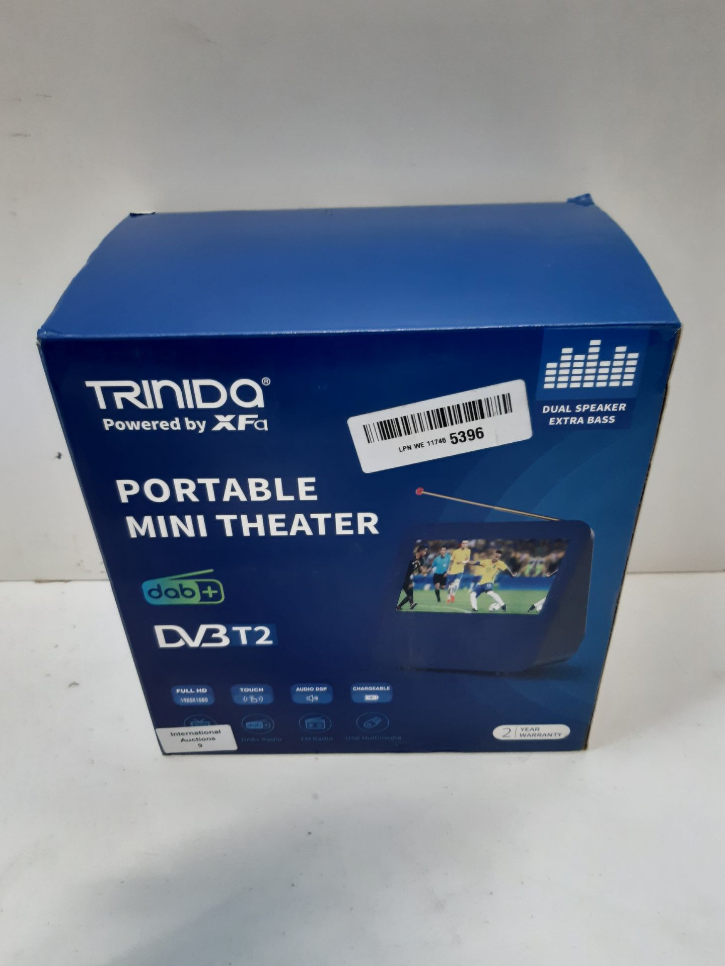 RRP £89.99 Portable TV 7 Inch by TRINIDa - Image 2 of 2