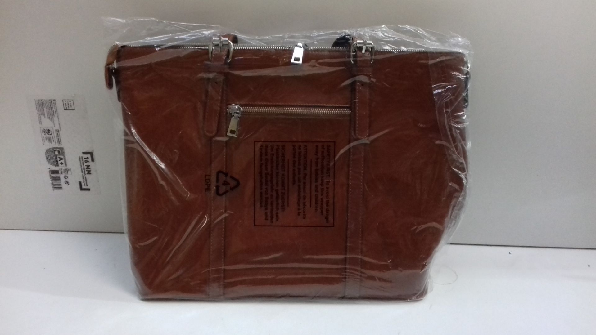 RRP £75.42 BOSTANTEN Womens Genuine Leather Handbags Top-Handle - Image 2 of 2