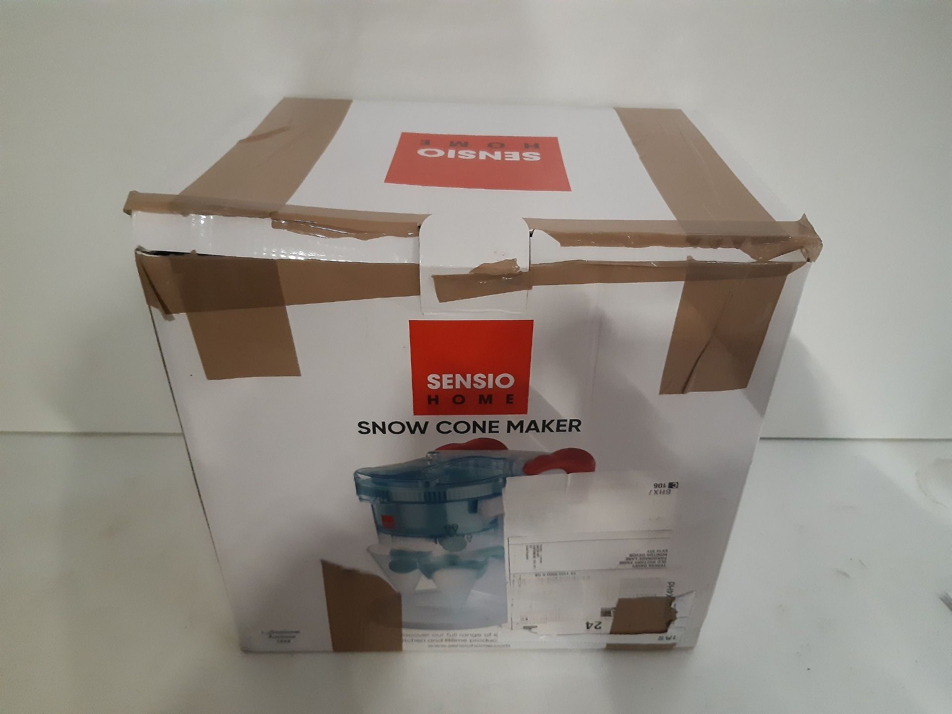 RRP £36.95 Sensio Home Snow Cone Maker Machine