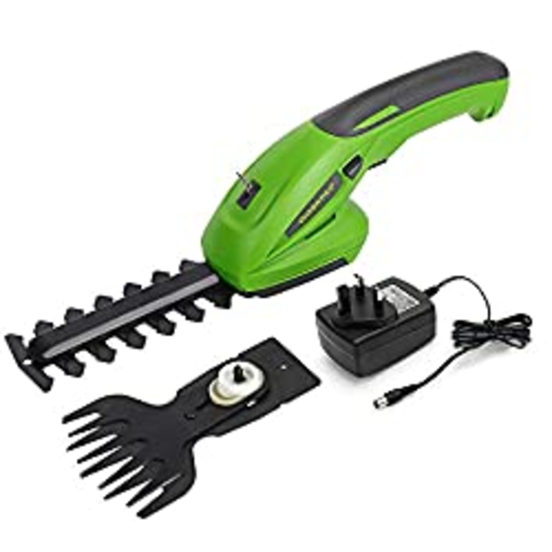 RRP £39.98 WORKPRO 7.2V 2-in-1 Cordless Hedge Trimmer & Grass