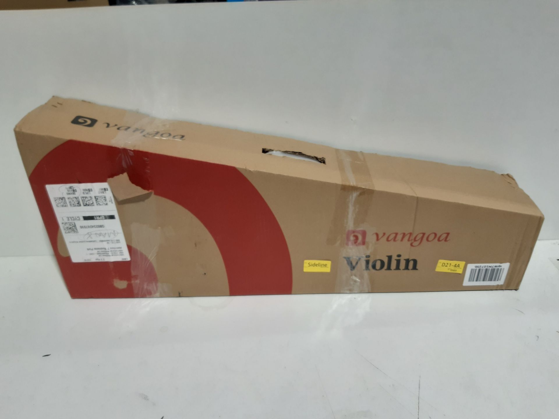 RRP £89.54 Vangoa 4/4 Electric Silent Violin Solid Wood Full Size Fiddle with Chin Rest - Image 2 of 2