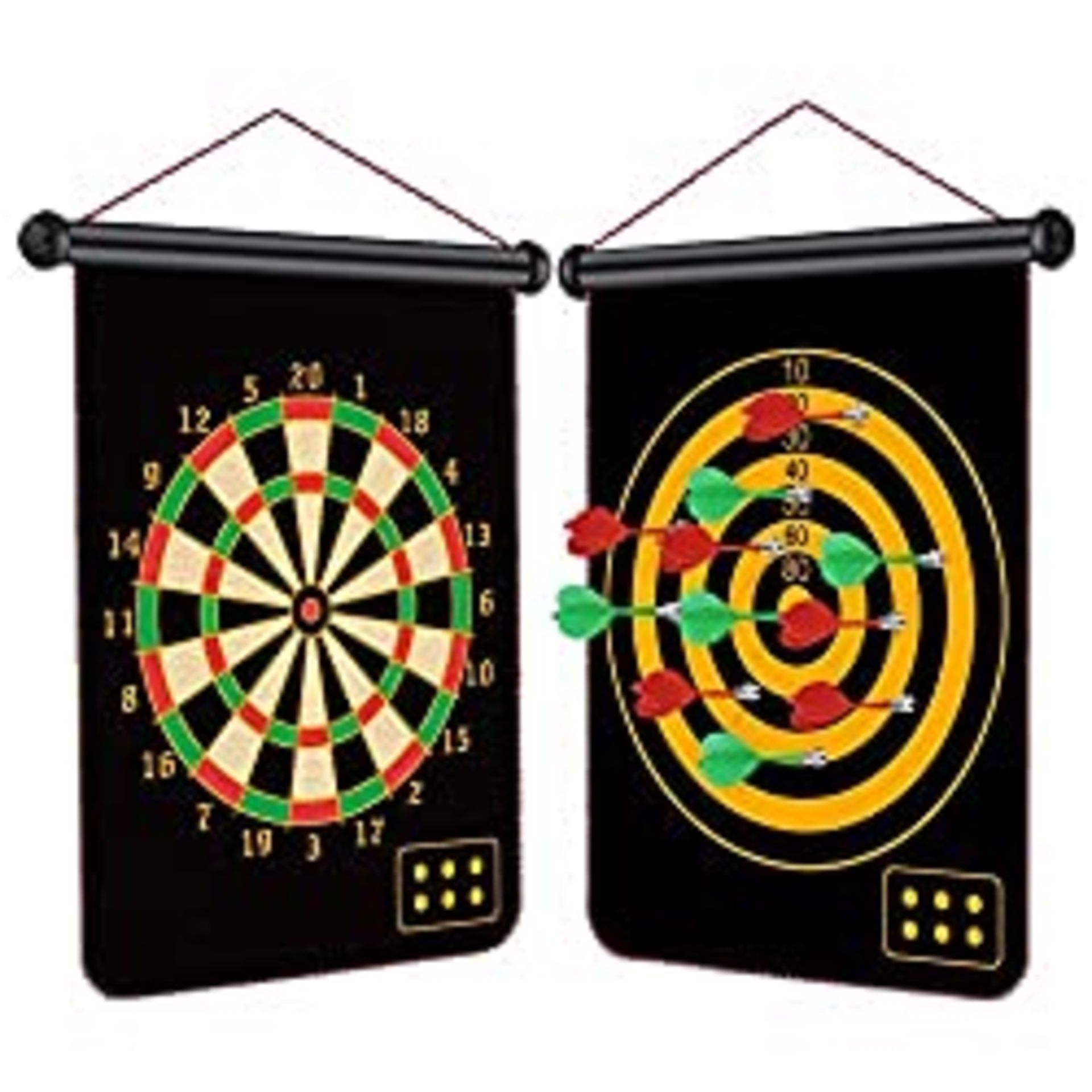 RRP £19.58 Magnetic Dart Board for Kids