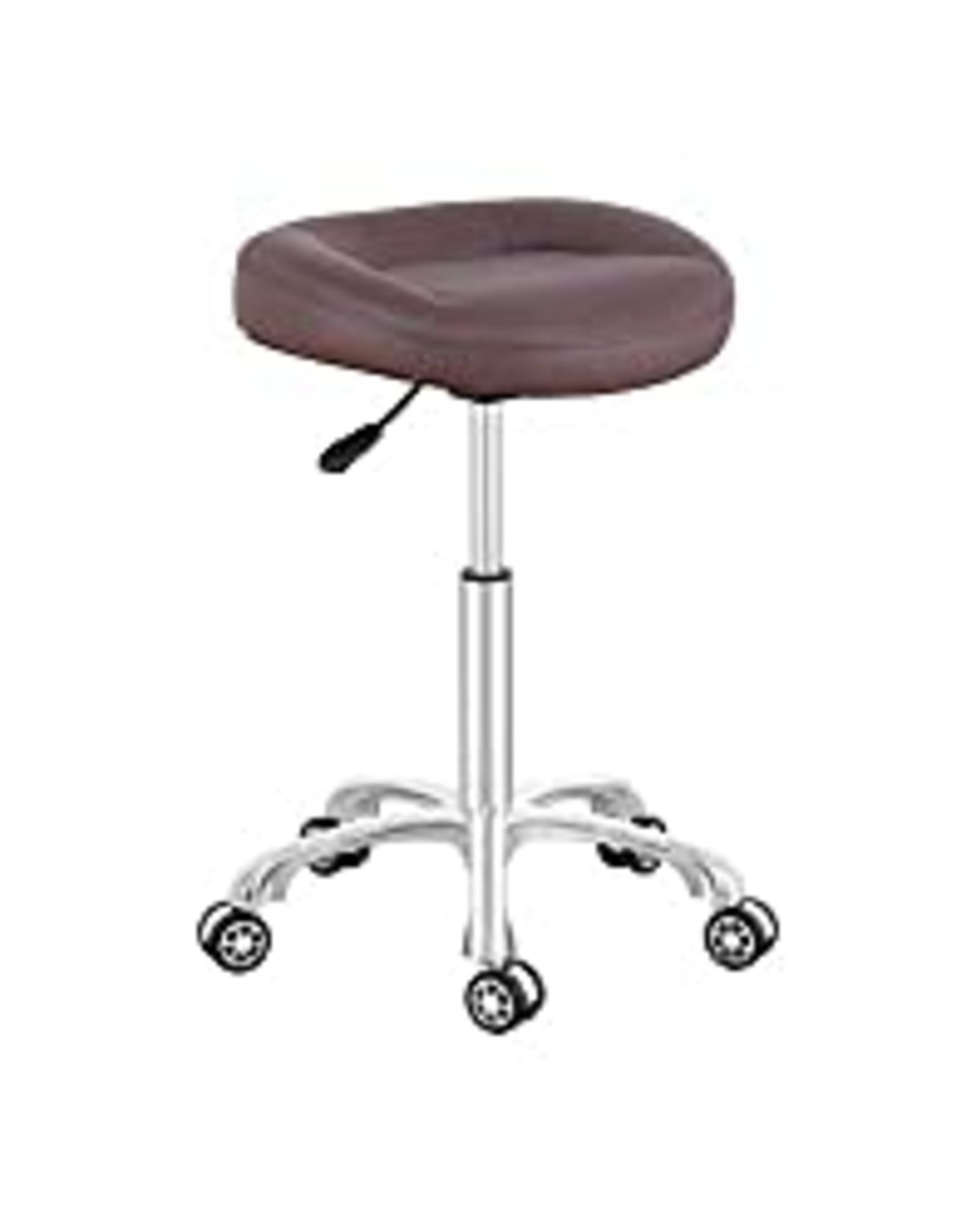 RRP £76.48 BRAND NEW STOCK Senkelly Beauty workshop stool on wheels swivel salon stool