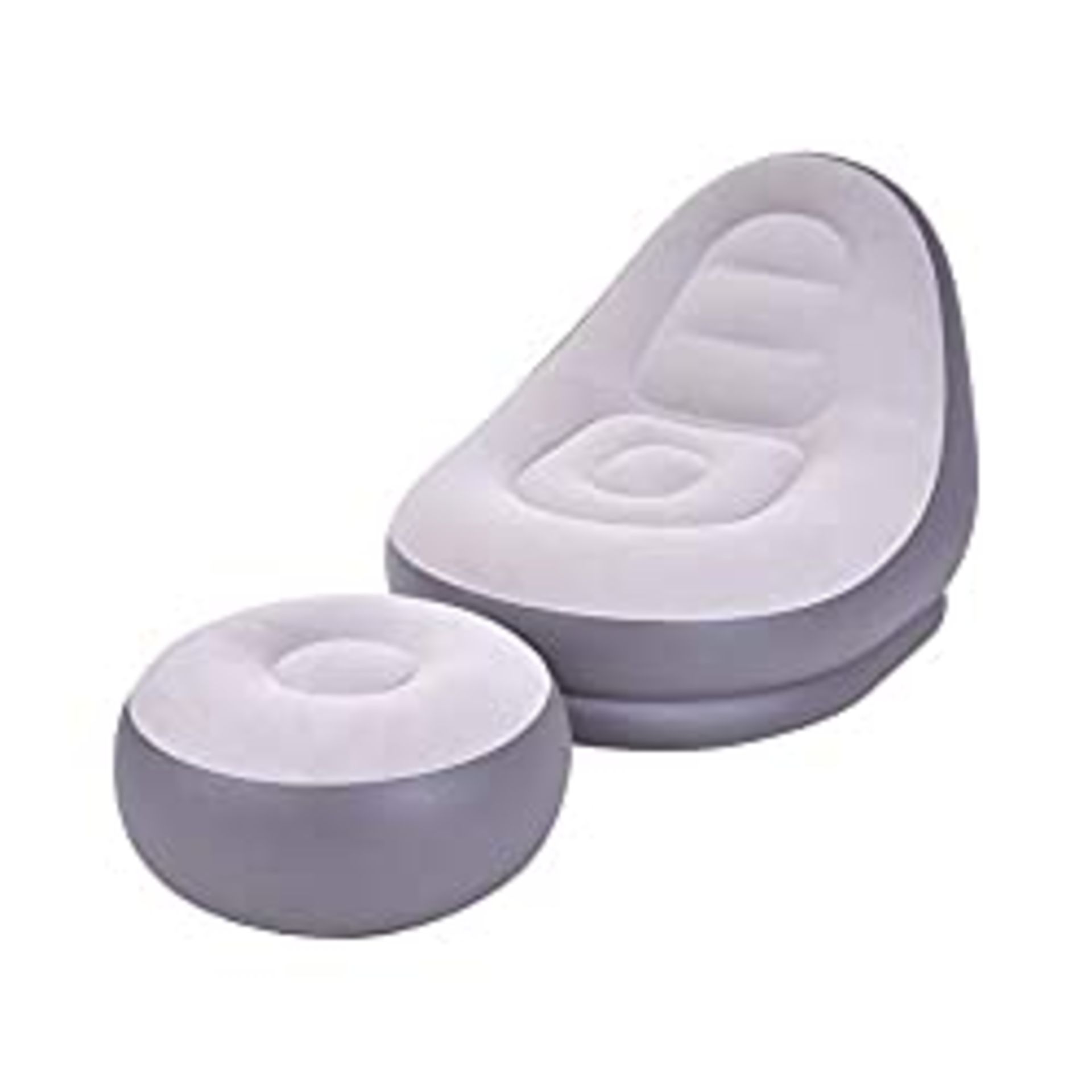 RRP £28.99 Avenli 88150 Inflatable 2-Piece Deluxe Lounger With