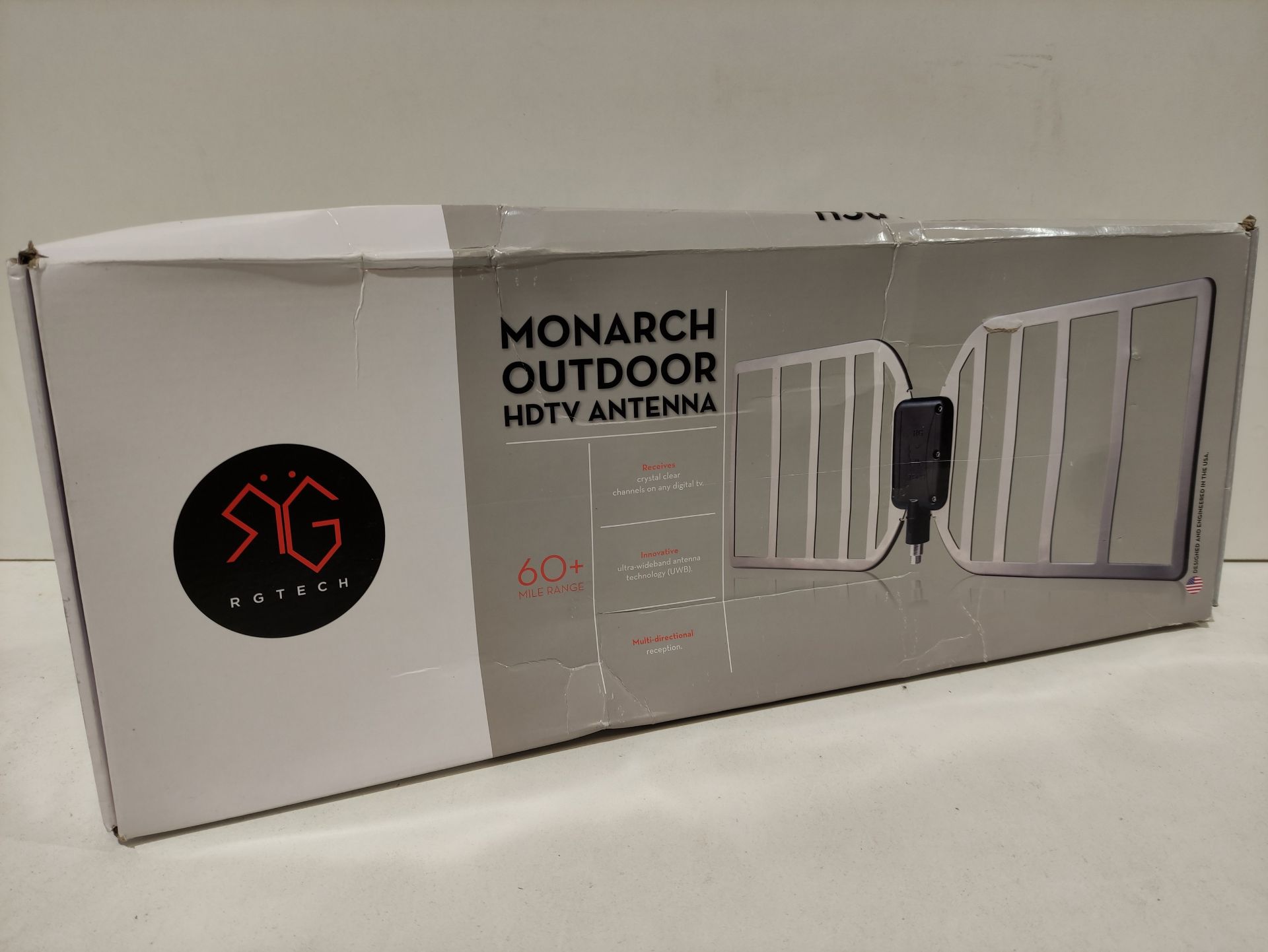 RRP £44.90 RGTech Monarch Outdoor/Indoor HDTV Aerial & True Booster antenna amplifier - Image 2 of 2