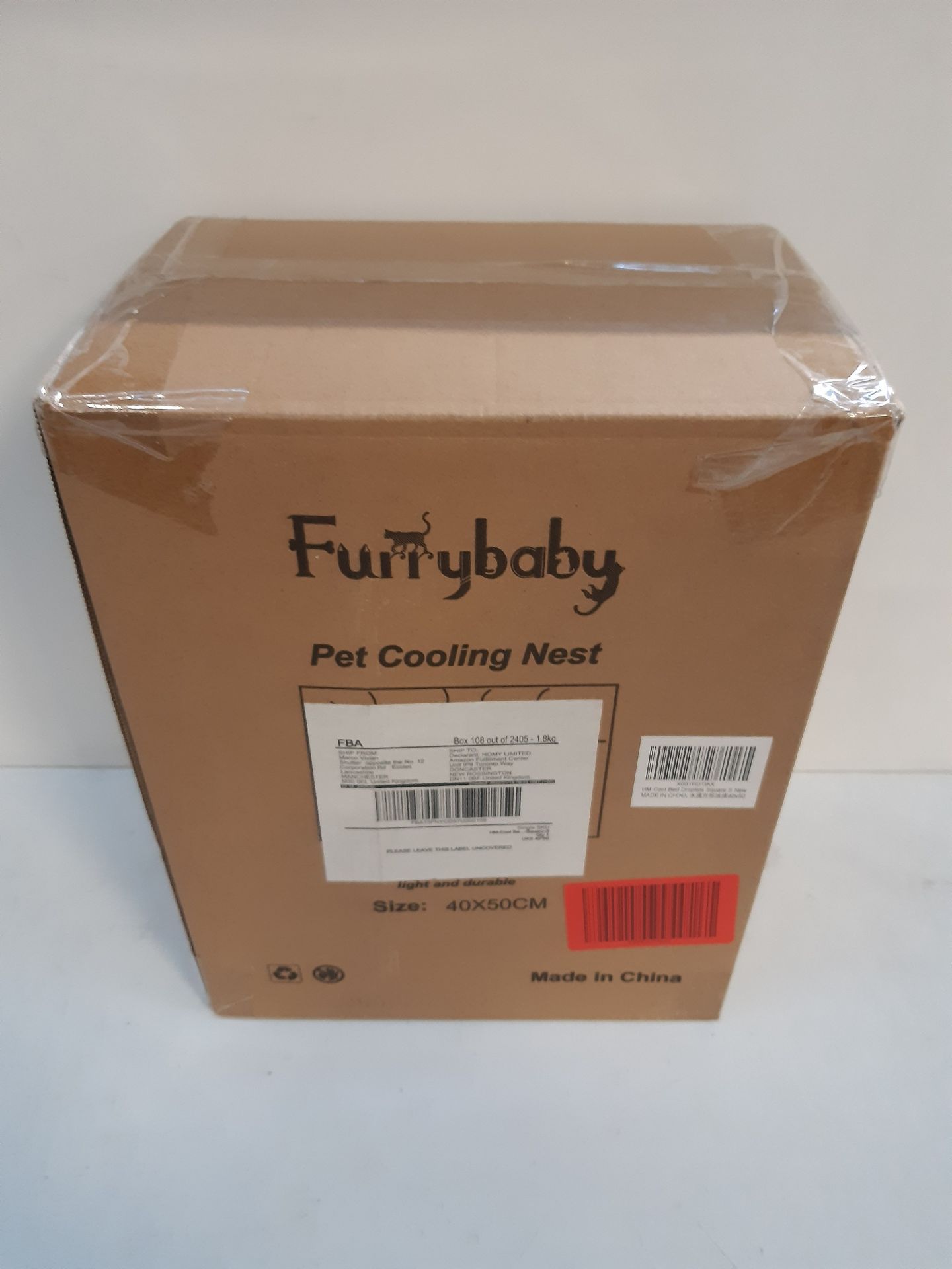 RRP £19.99 Furrybaby Dog Cooling Mat - Image 2 of 2