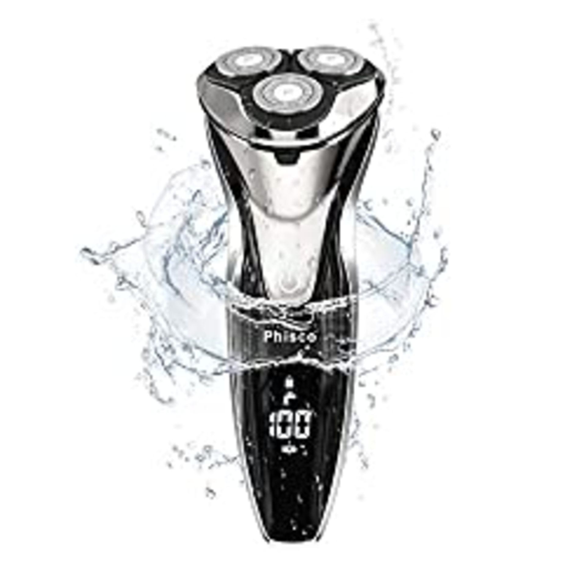 RRP £38.99 Phisco Electric Shavers Men Wet and Dry