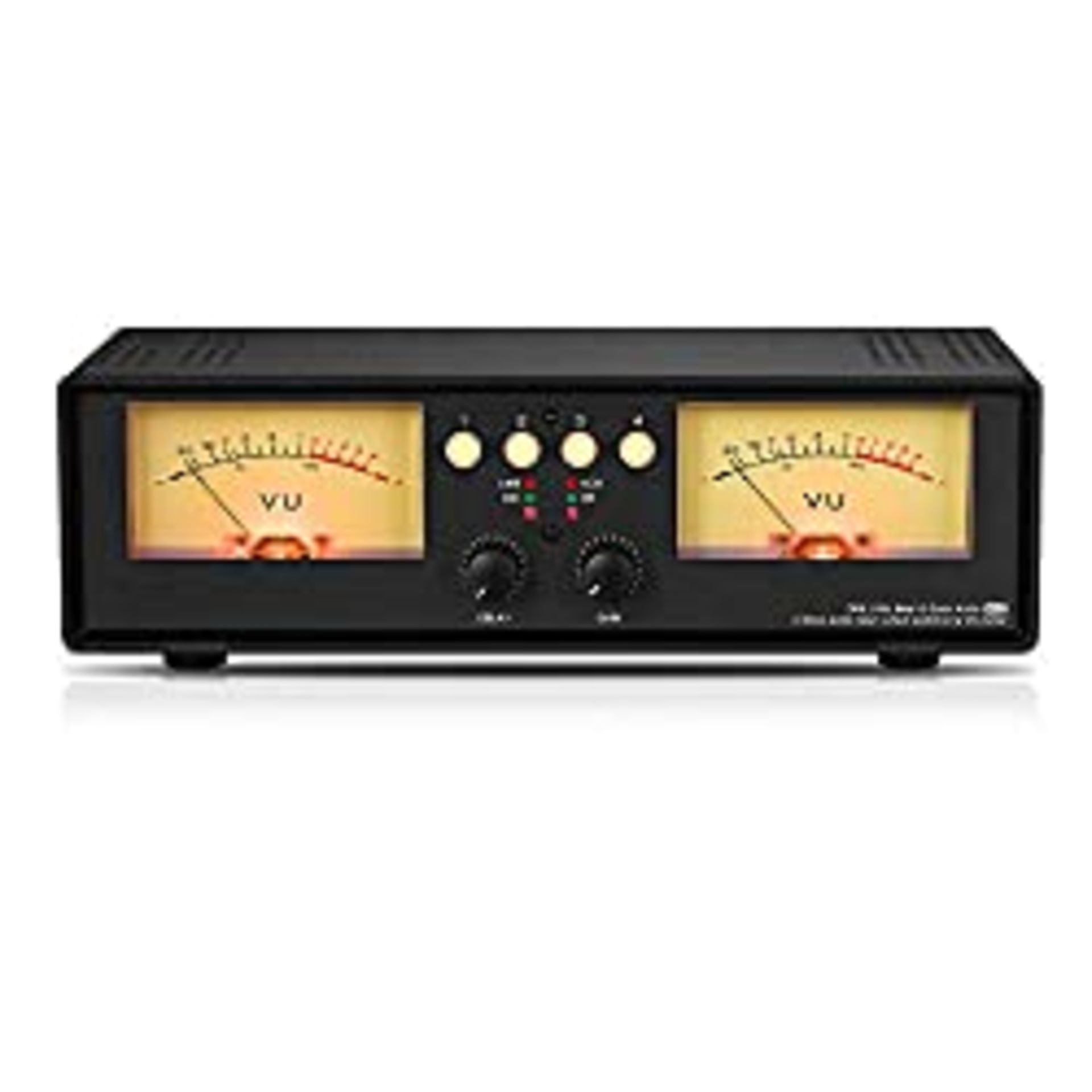 RRP £174.89 Analog Dual VU Meter DB Panel Sound Level Indicator