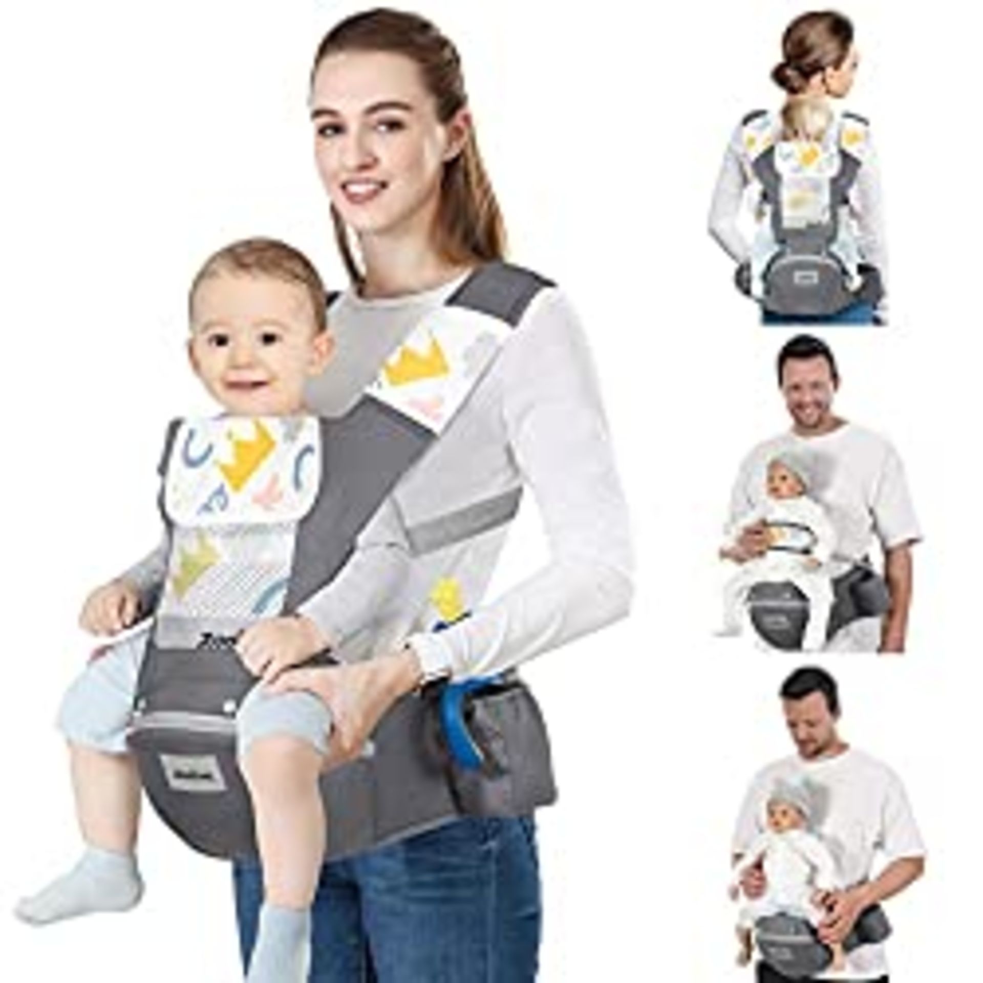 RRP £39.98 Zooawa Baby Carrier Newborn to Toddler