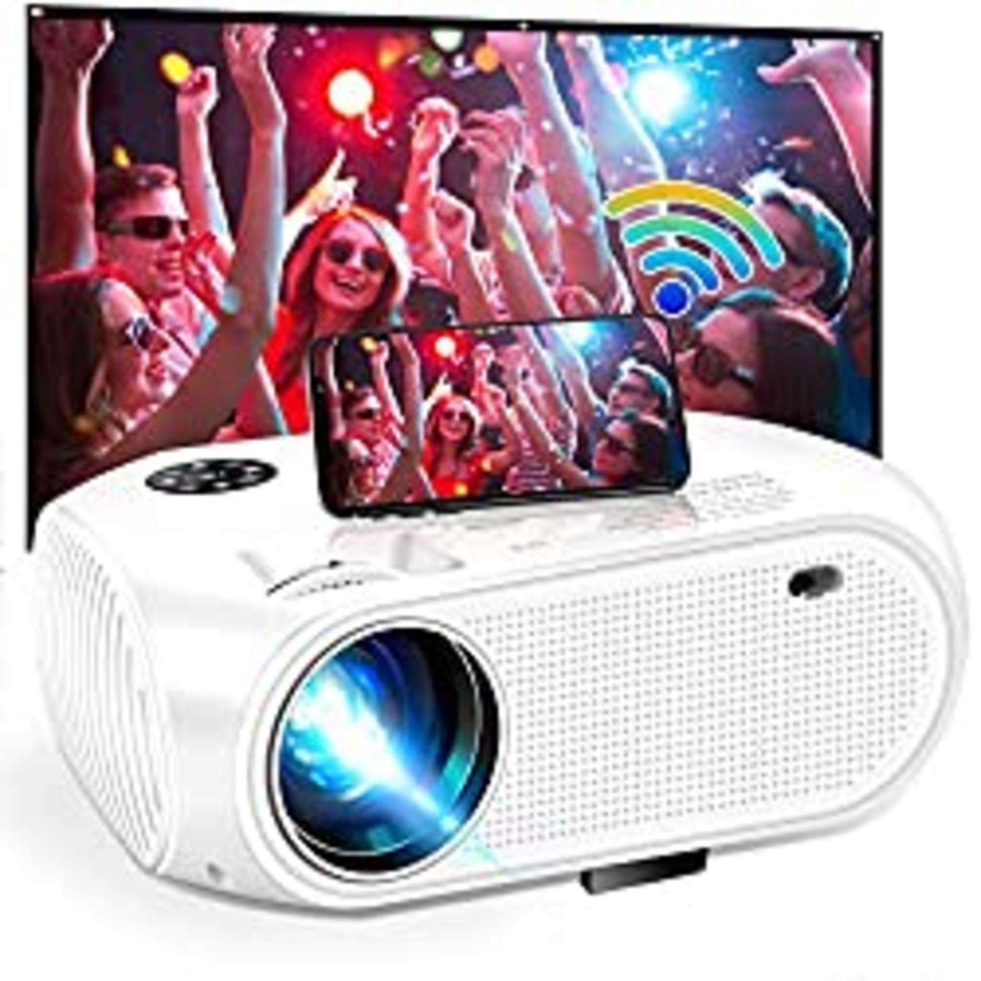 RRP £46.09 Wireless Wifi Video Projector 5500L